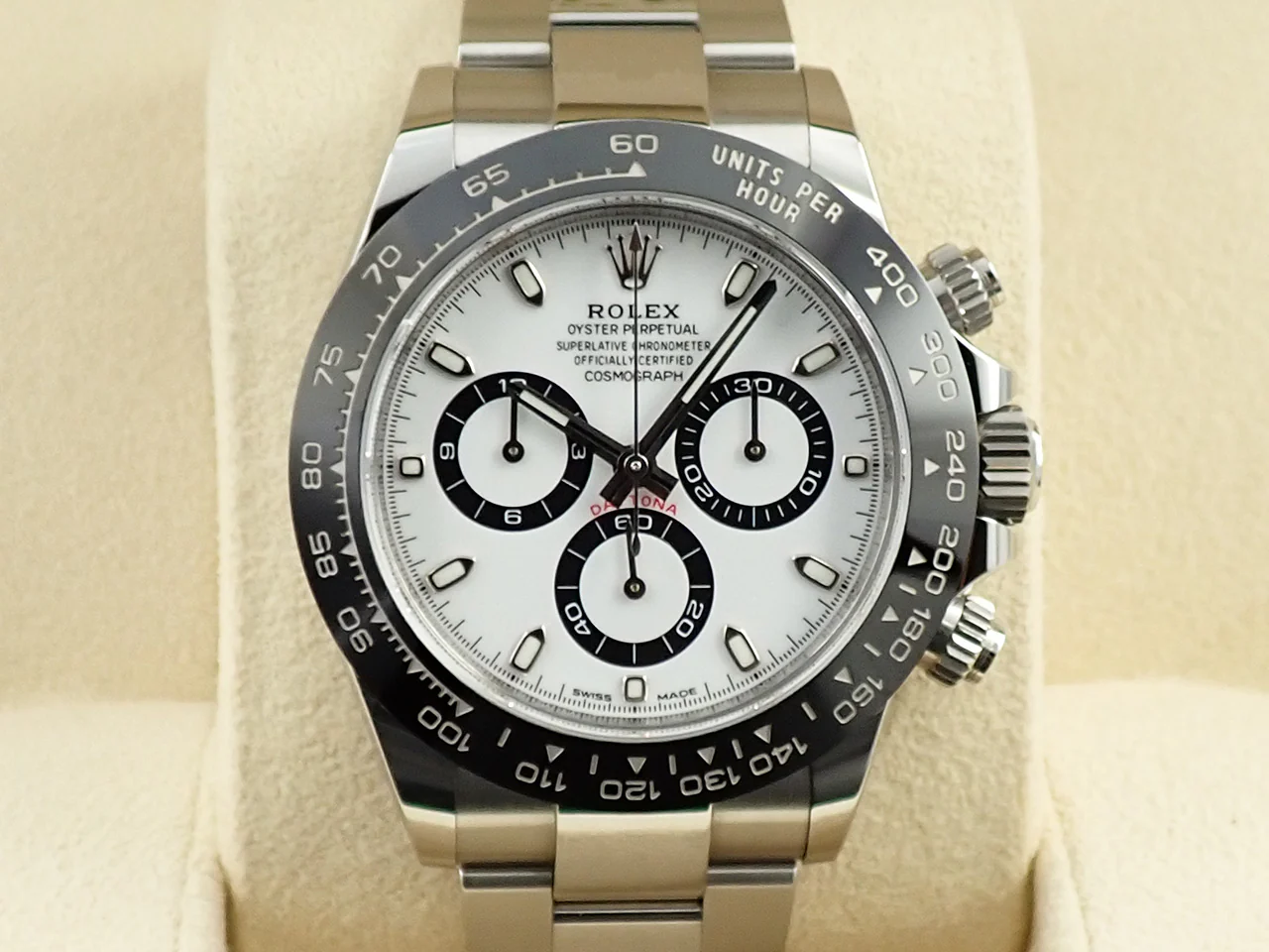 ロレックス デイトナ Ref.116500LN ステンレススチール ホワイト文字盤 - Image 2