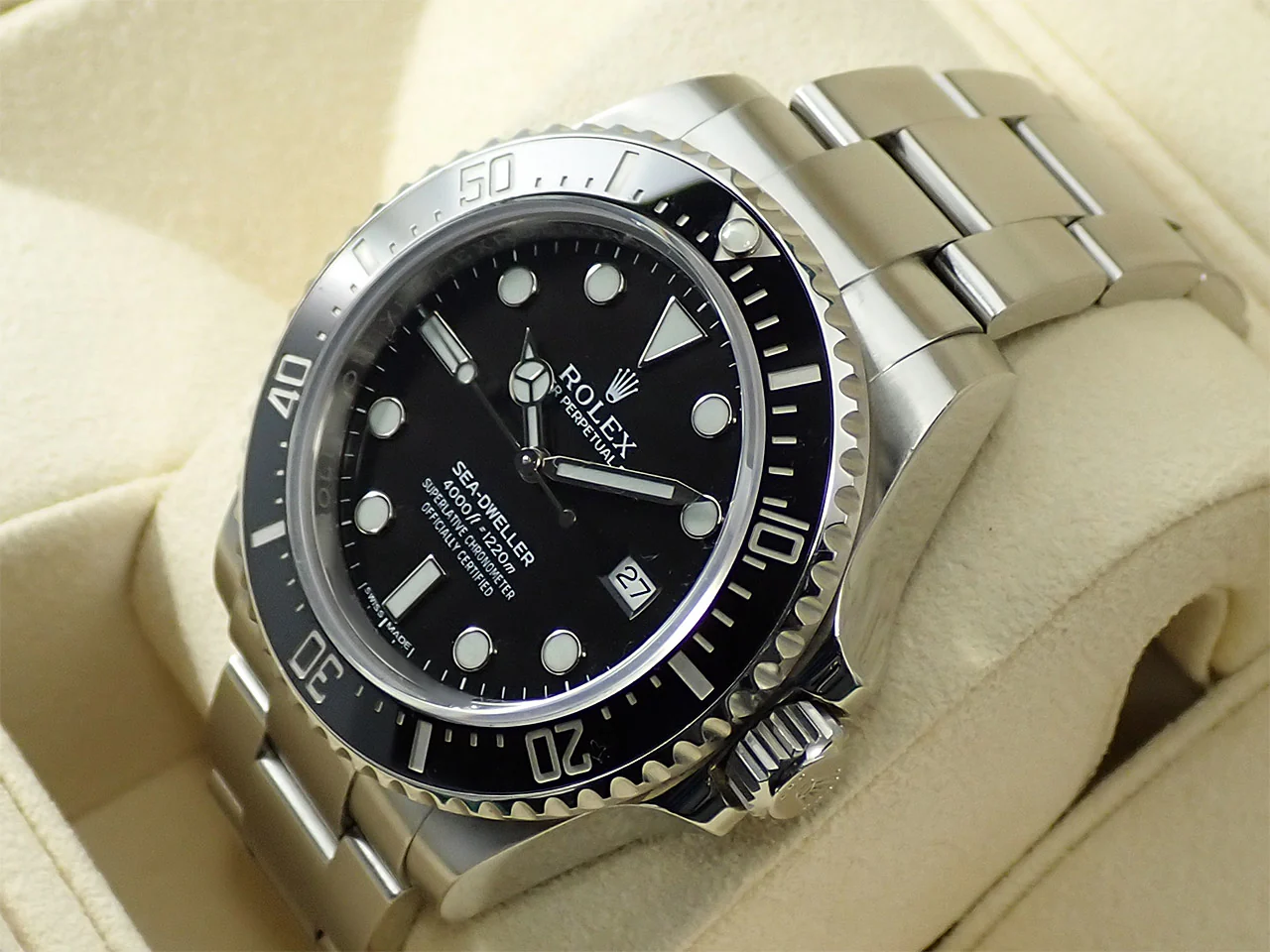ロレックス シードゥエラー 4000 Ref.116600 ステンレススチール ブラック文字盤 - Image 5