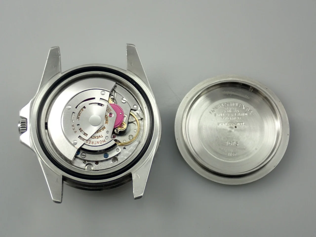 ロレックス GMTマスター Ref.1675 ステンレススチール ブラック文字盤 オイスターブレスレット - Image 13
