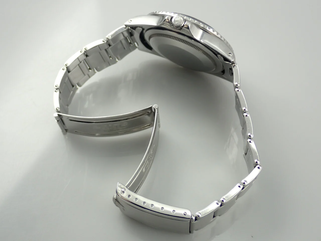 ロレックス GMTマスター Ref.1675 ステンレススチール ブラック文字盤 オイスターブレスレット - Image 9