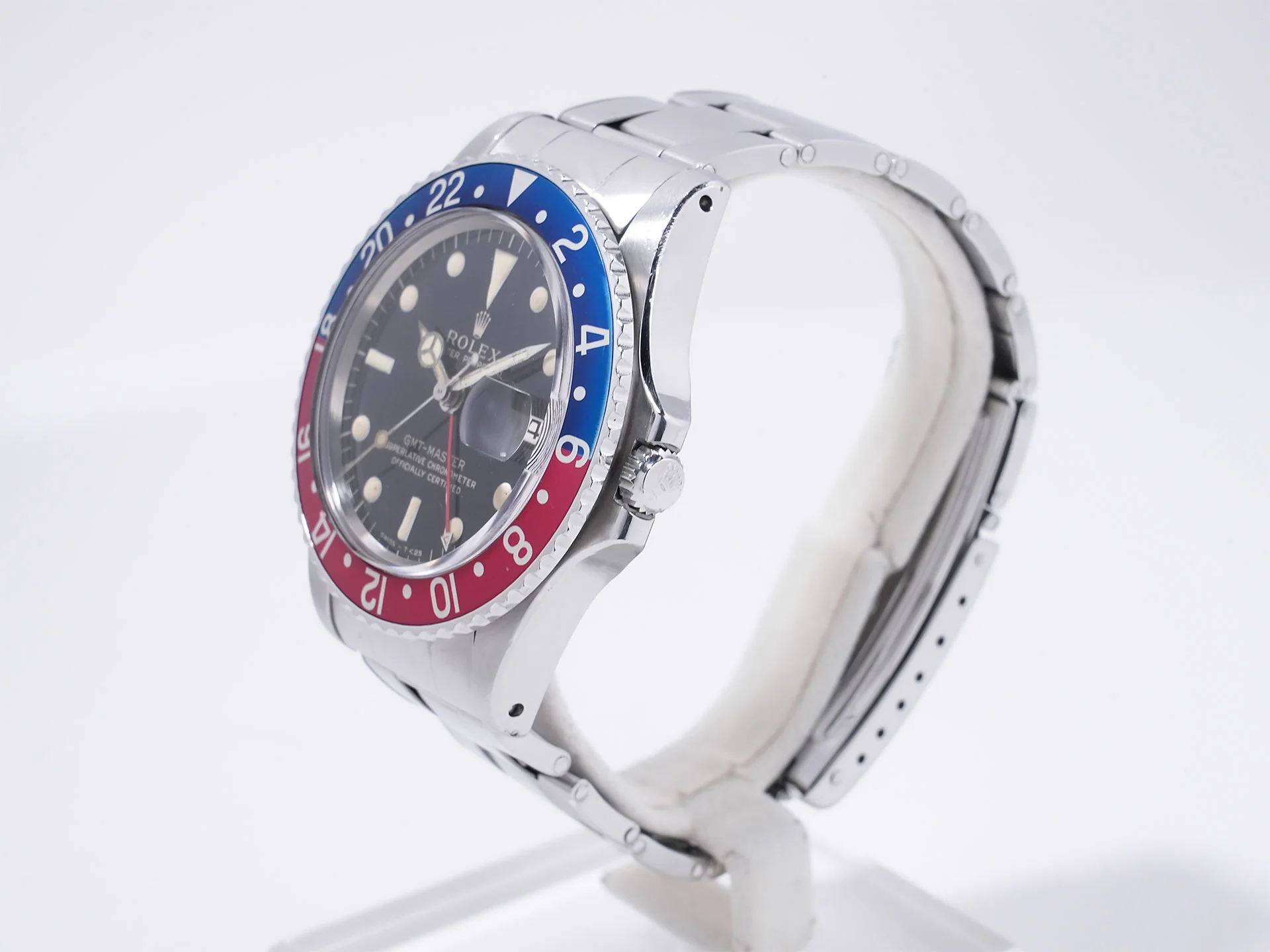 ロレックス GMTマスター Ref.1675M ステンレススチール ブラック文字盤 オイスターブレスレット 中古 654rzw5n - Image 4