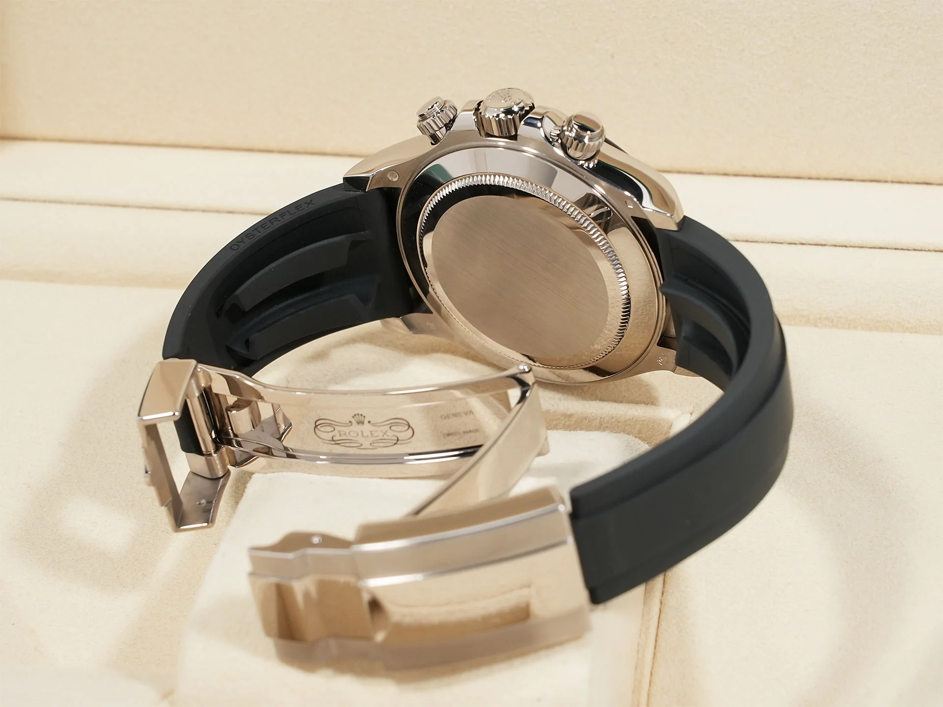 ロレックス デイトナ Ref.116519LN ホワイトゴールド スチールxブラック文字盤 - Image 8
