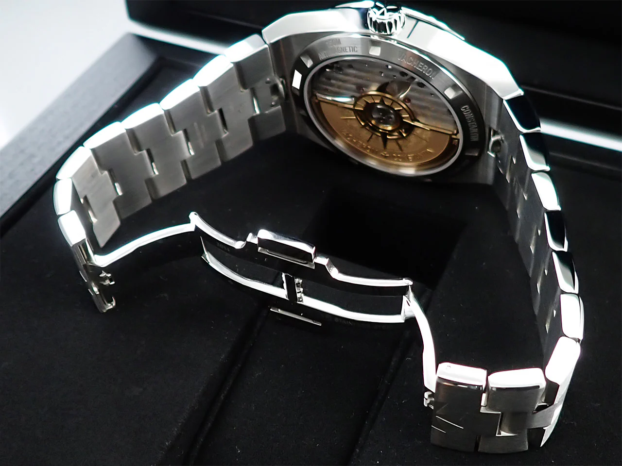 ヴァシュロンコンスタンタン オーヴァーシーズ Ref.4500V/110A-B128 ブルー文字盤 美品 66V2PM72 - Image 8