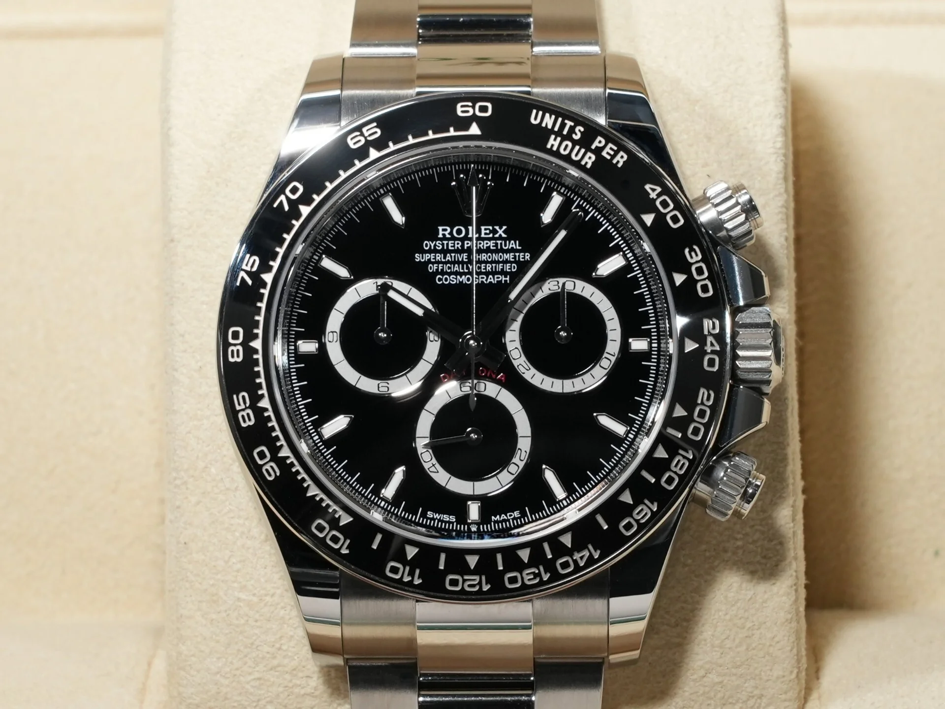 ロレックス デイトナ Ref.126500LN ステンレススチール ブラック文字盤 - Image 2