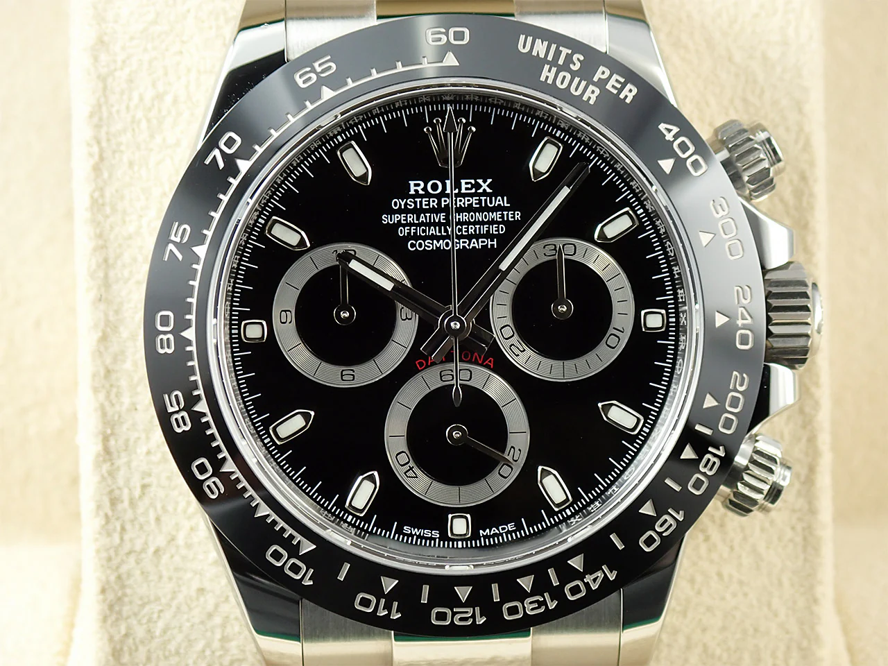 ロレックス デイトナ Ref.116500LN ステンレススチール ブラック文字盤 - Image 3