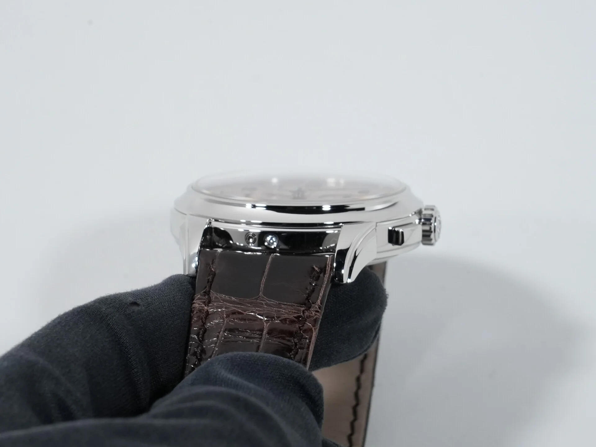 パテックフィリップ パーペチュアルカレンダー クロノグラフ Ref.5270P-001 プラチナ ゴールデンオパーリン文字盤 美中古 69igzf4f - Image 6
