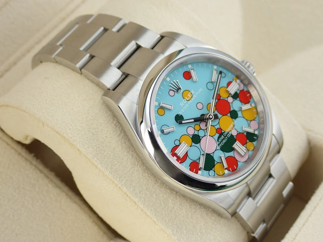 ロレックス オイスターパーペチュアル36 Ref.126000 ステンレススチール セレブレーションモチーフ文字盤 - Image 5