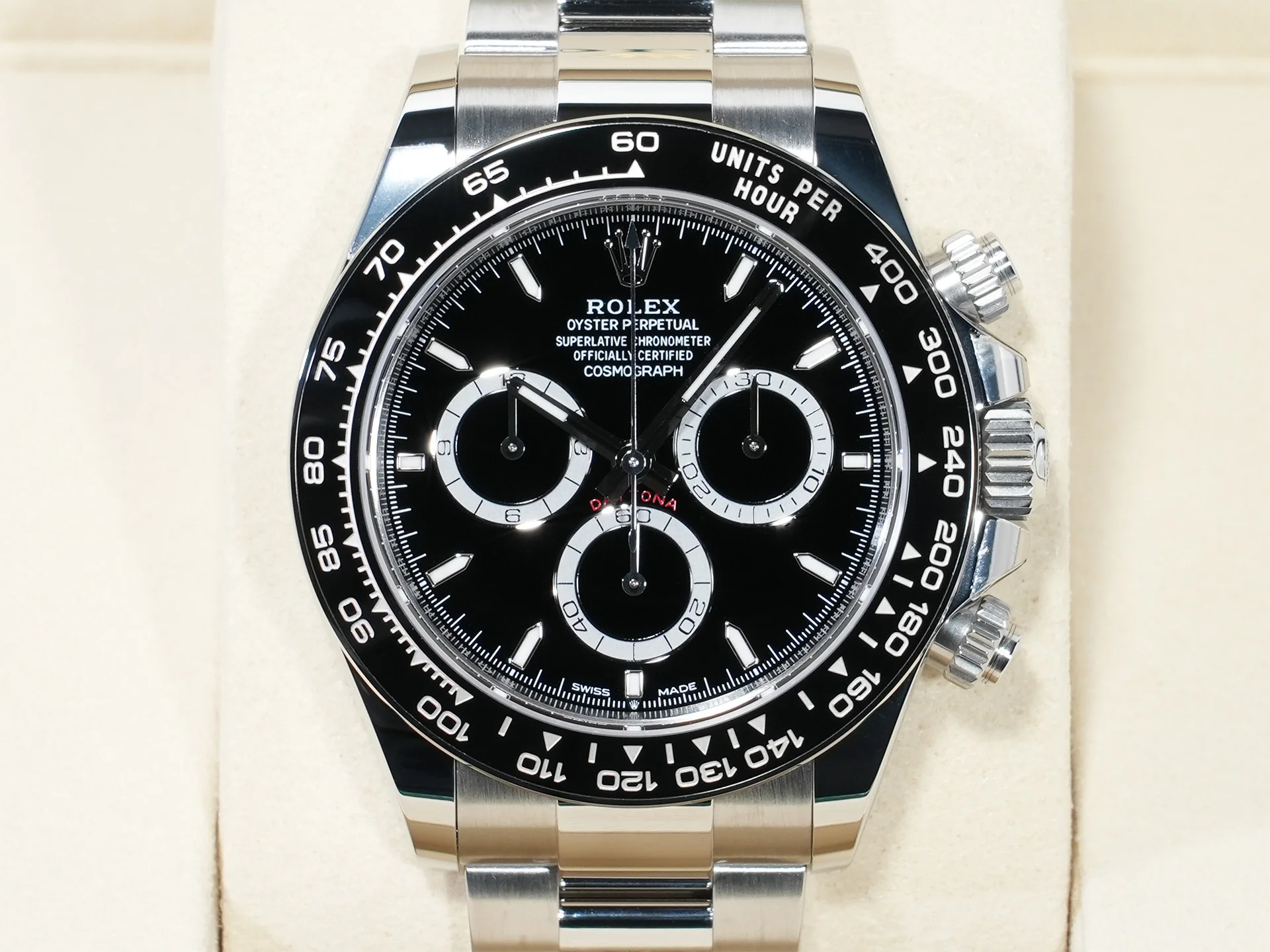 ロレックス デイトナ Ref.126500LN ステンレススチール ブラック文字盤 未使用 69tca6cy - Image 2