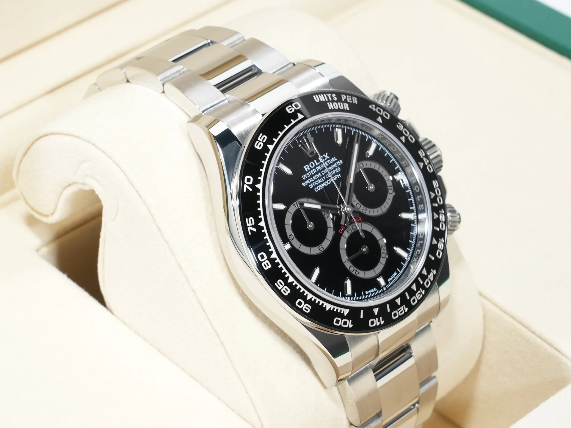 ロレックス デイトナ Ref.126500LN ステンレススチール ブラック文字盤 未使用 69tca6cy - Image 5