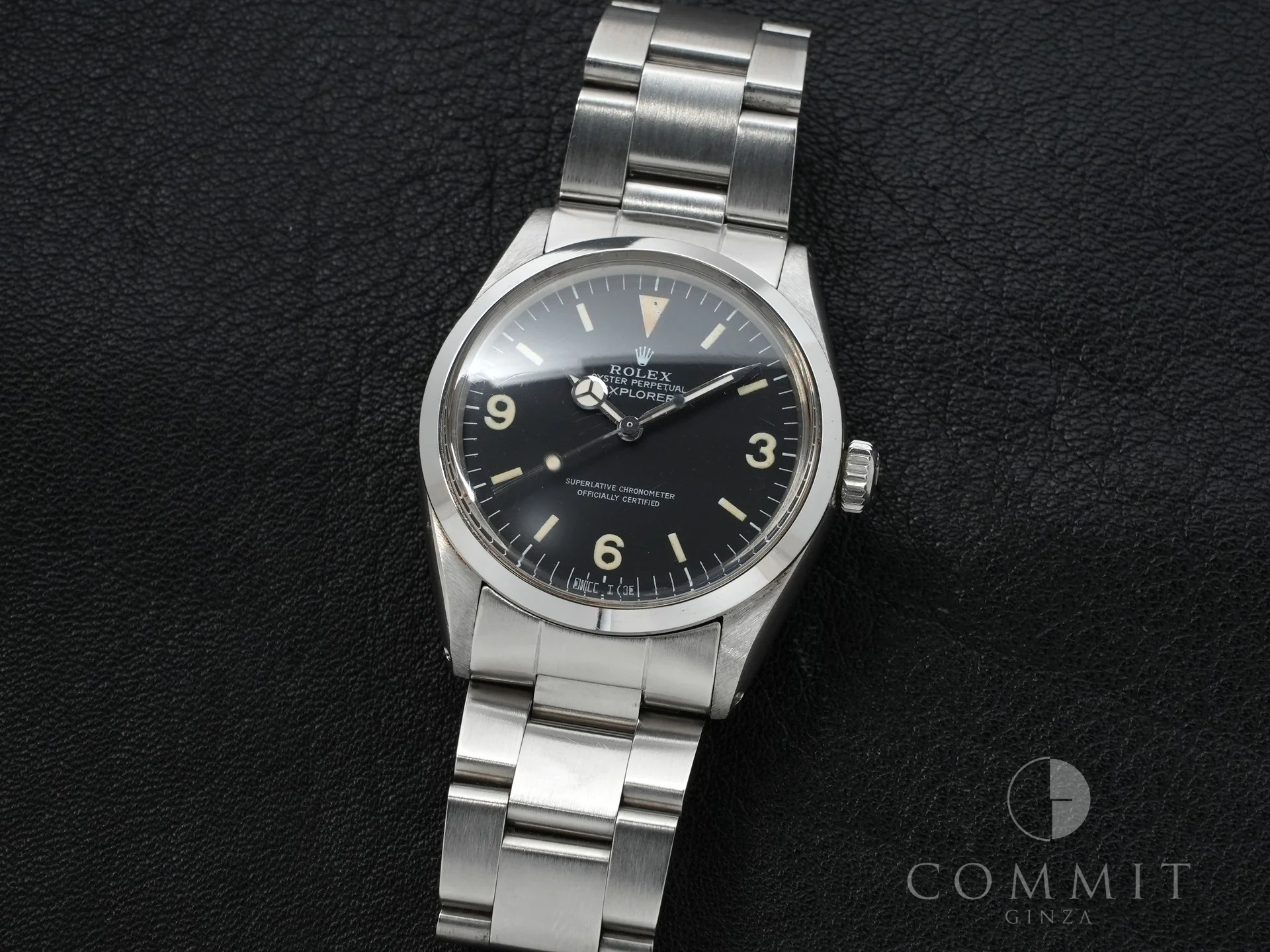 ロレックス エクスプローラーI Ref.1016 ステンレススチール ブラック文字盤 中古 6c5ph384 - Image 14