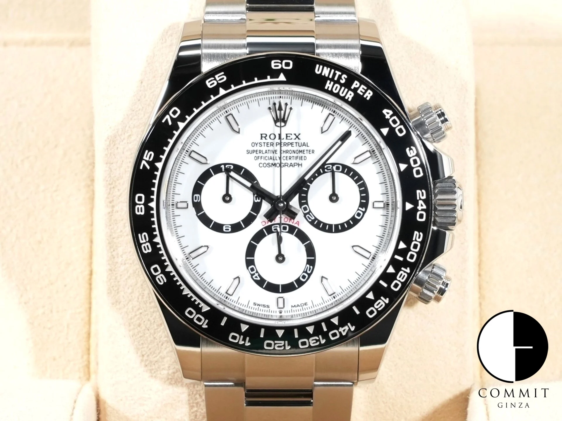 ロレックス デイトナ Ref.126500LN ステンレススチール ホワイト文字盤