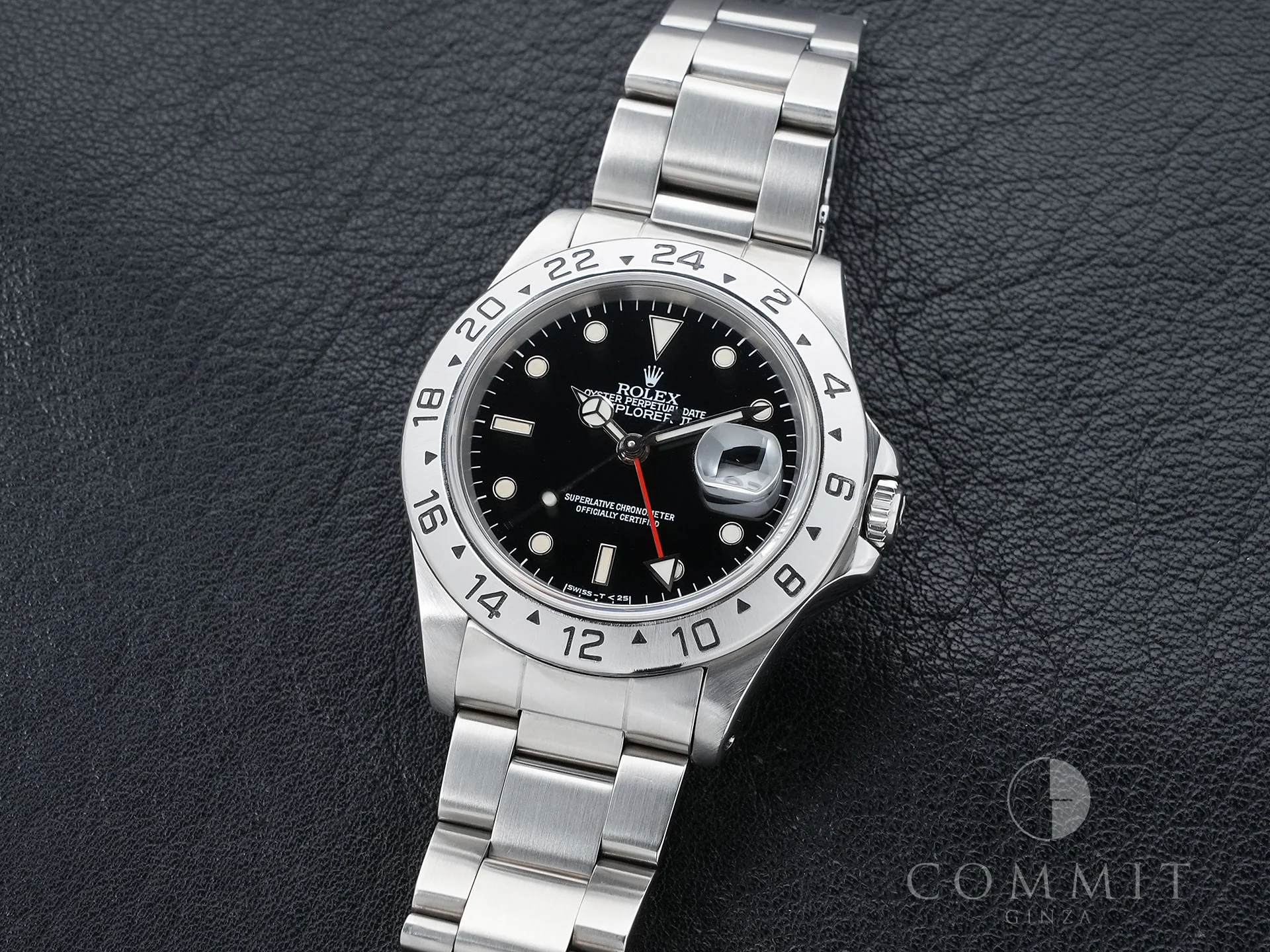 ロレックス エクスプローラーII Ref.16570 ステンレススチール ブラック文字盤 オイスターブレスレット 中古 6cs27qui - Image 10