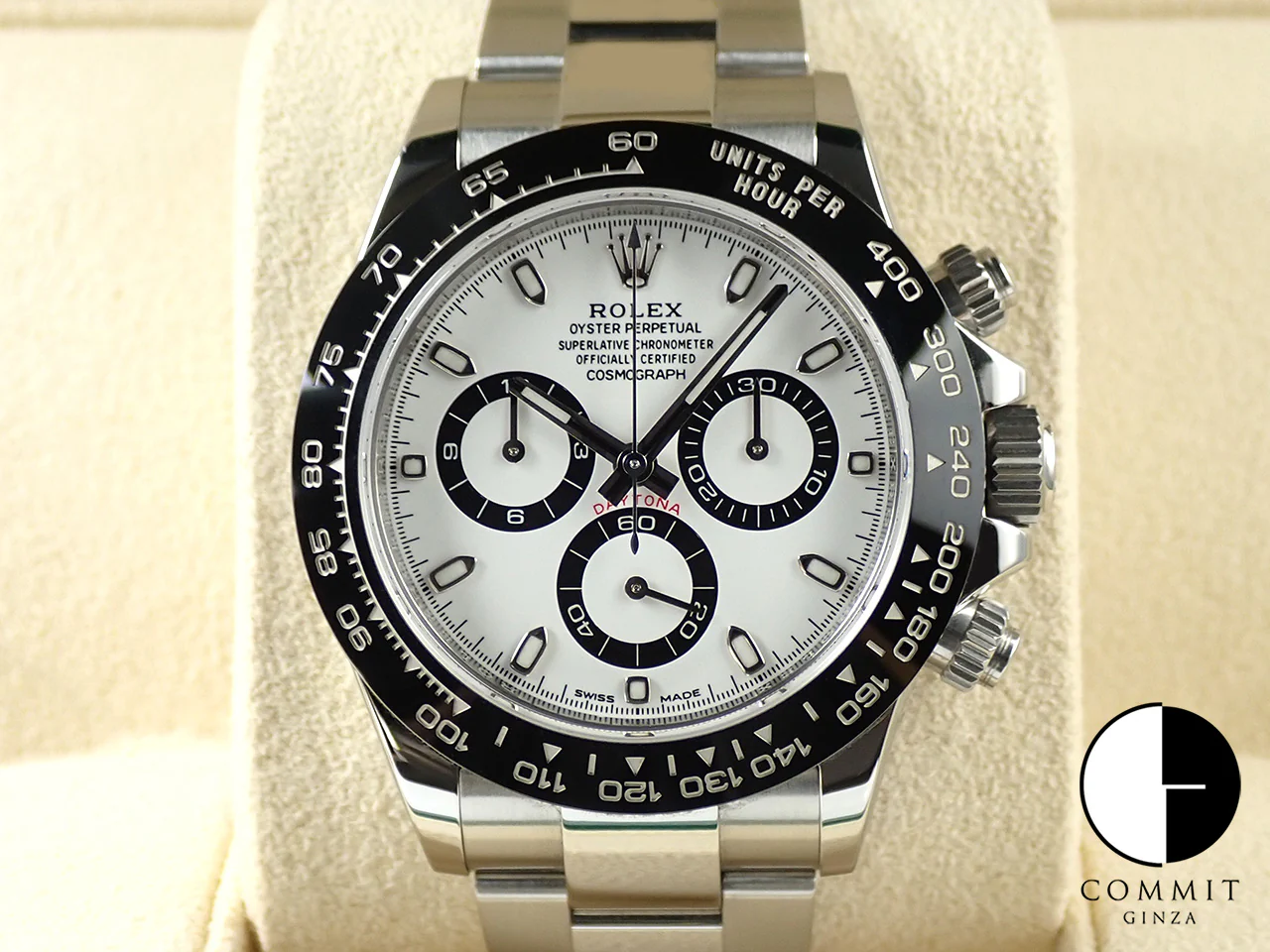 ロレックス デイトナ Ref.116500LN ステンレススチール ホワイト文字盤