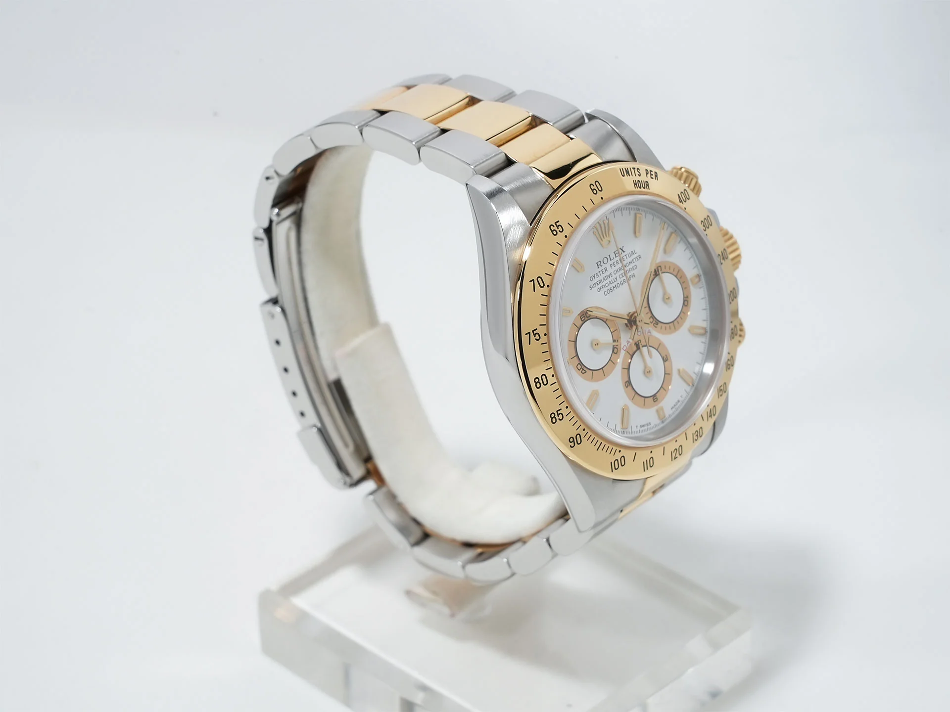 ロレックス デイトナ エルプリメロ Ref.16523 ステンレススチール/イエローゴールド ホワイト文字盤 中古 6jjsvyyz - Image 5