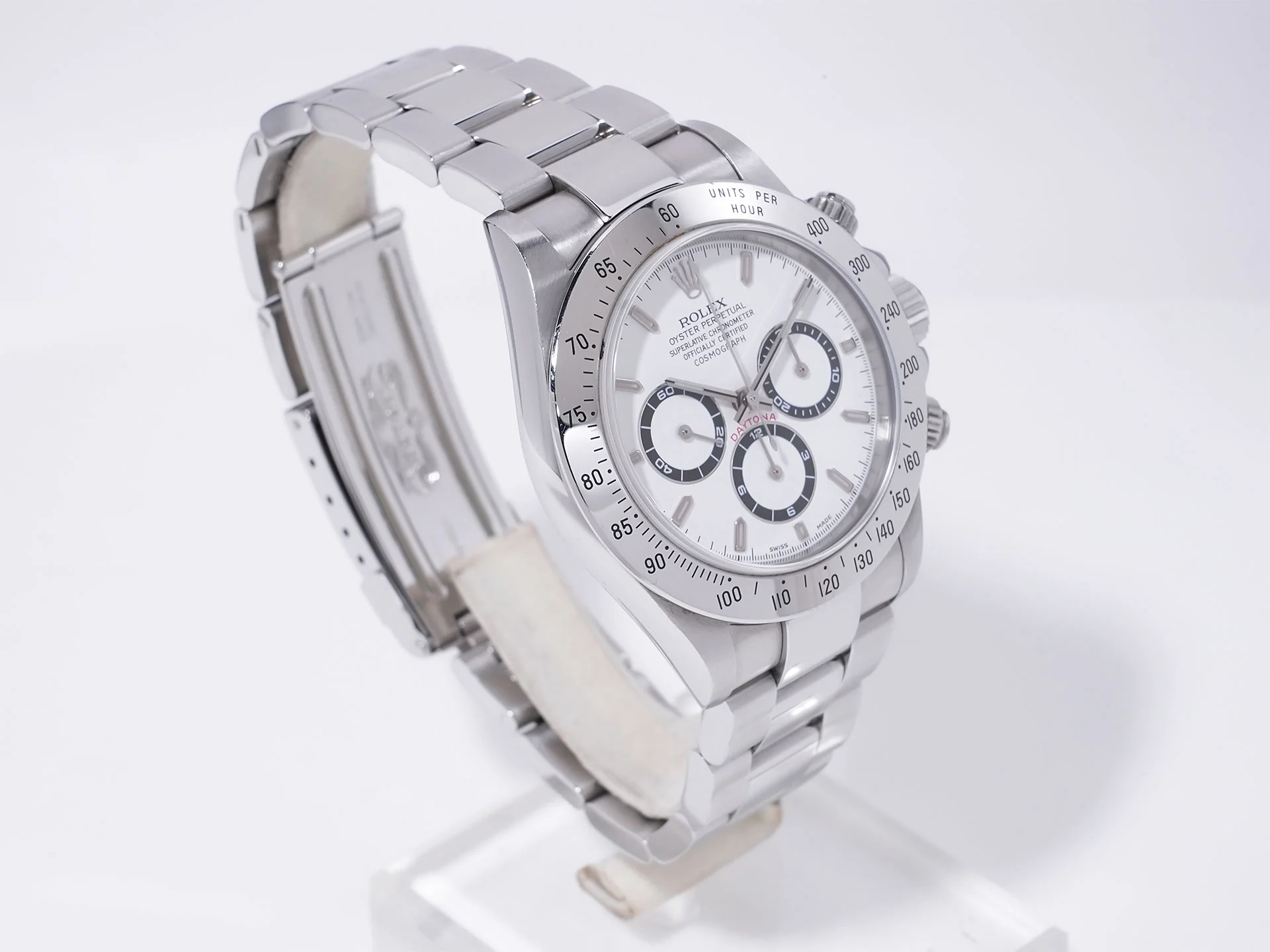 ロレックス デイトナ エルプリメロ Ref.16520 ステンレススチール ホワイト文字盤 中古 6mgn9mx6 - Image 5
