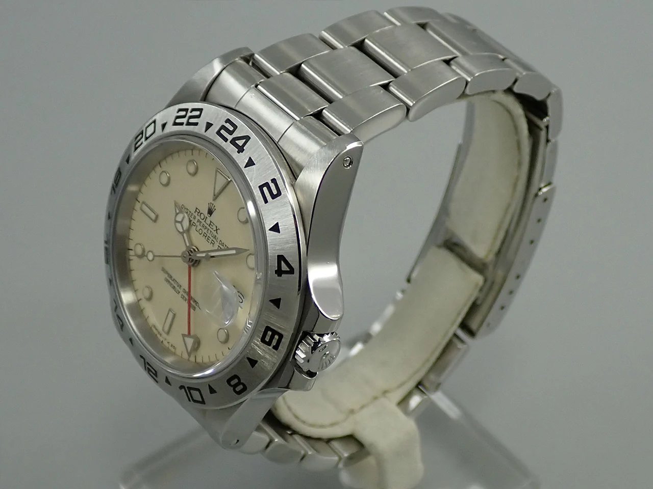 ロレックス エクスプローラーII Ref.16550 ステンレススチール アイボリー文字盤 - Image 4
