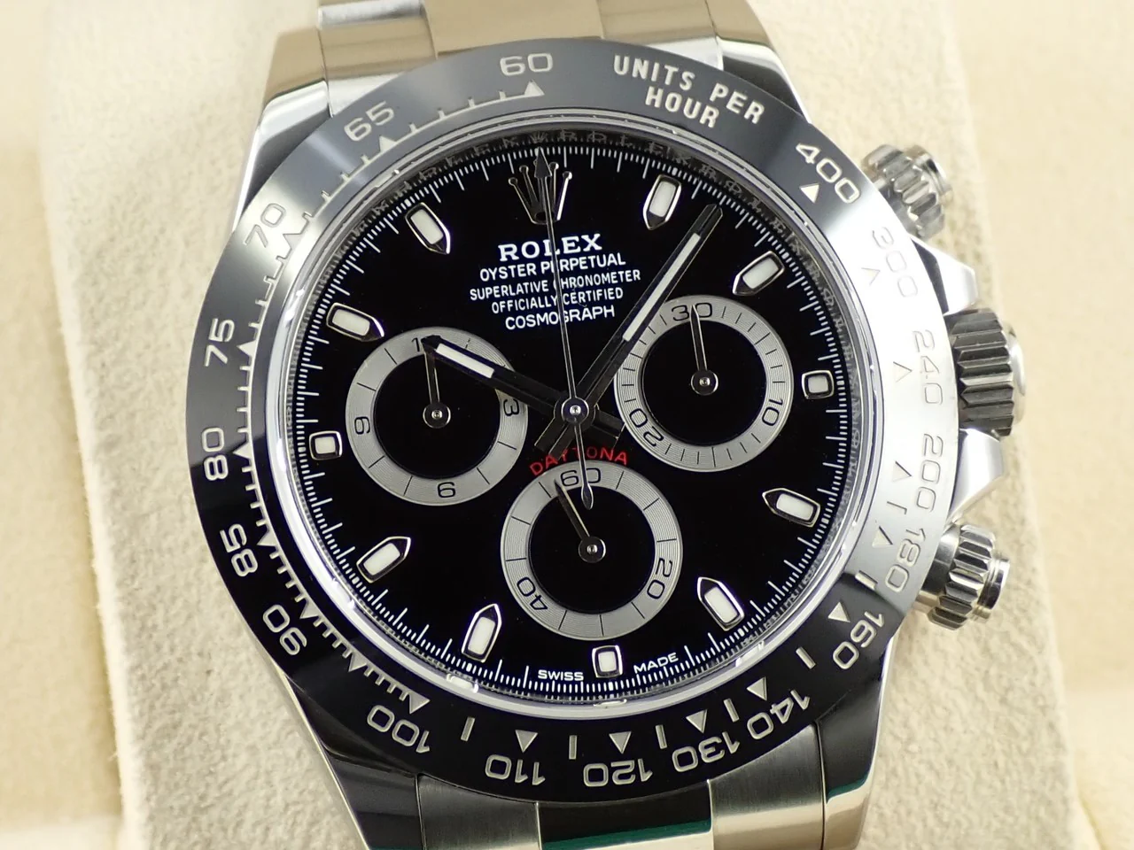 ロレックス デイトナ Ref.116500LN ステンレススチール ブラック文字盤 - Image 3