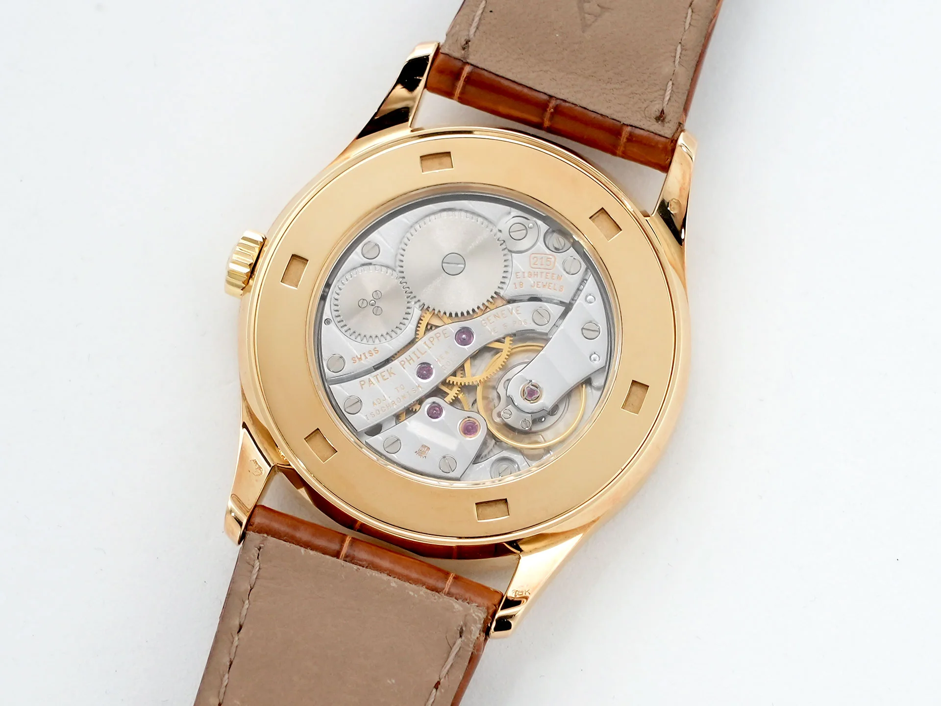 パテックフィリップ カラトラバ Ref.5096 イエローゴールド シルバー文字盤 美中古 6p6kzsip - Image 7