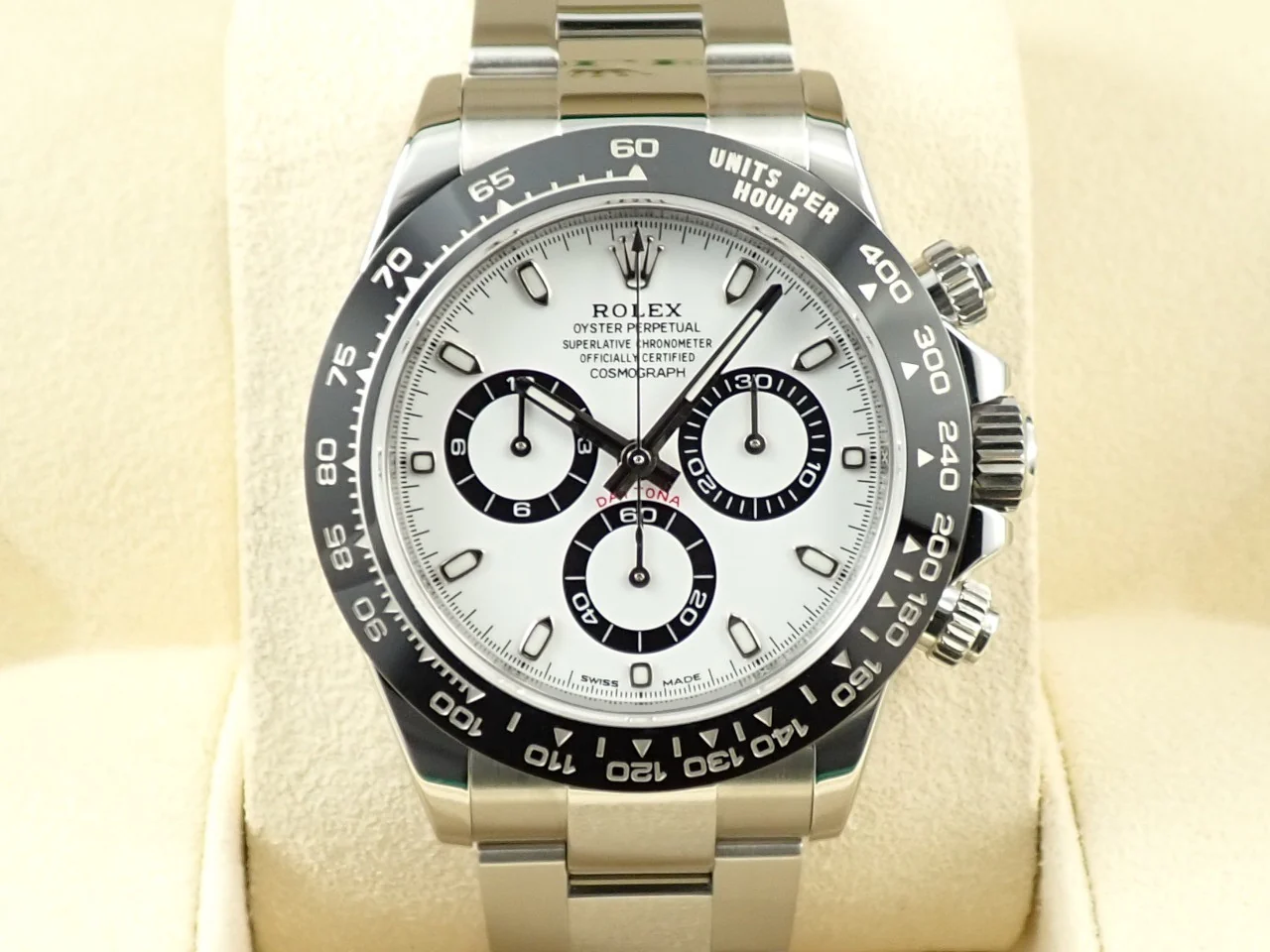 ロレックス デイトナ Ref.116500LN ステンレススチール ホワイト文字盤 - Image 2
