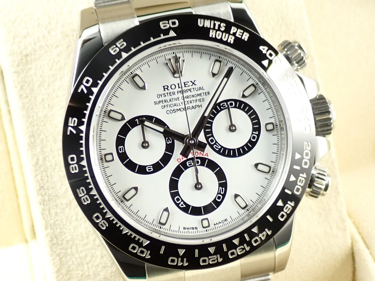 ロレックス デイトナ Ref.116500LN ステンレススチール ホワイト文字盤 - Image 3