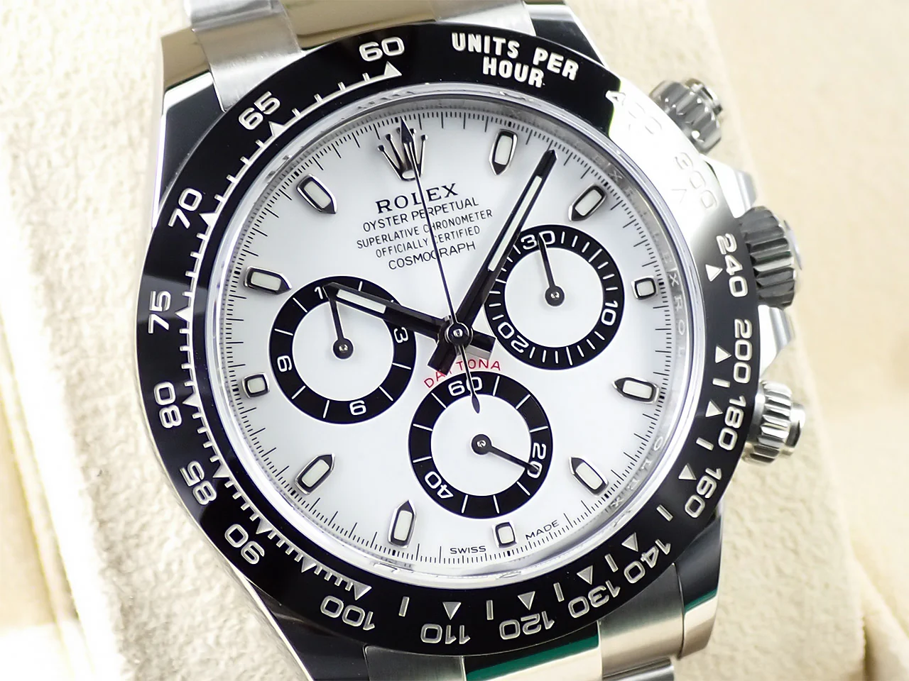 ロレックス デイトナ Ref.116500LN ステンレススチール ホワイト文字盤 - Image 3