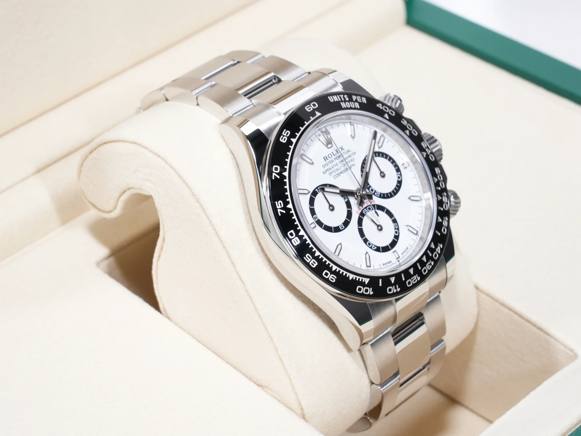 ロレックス デイトナ Ref.126500LN ステンレススチール ホワイト文字盤 - Image 5