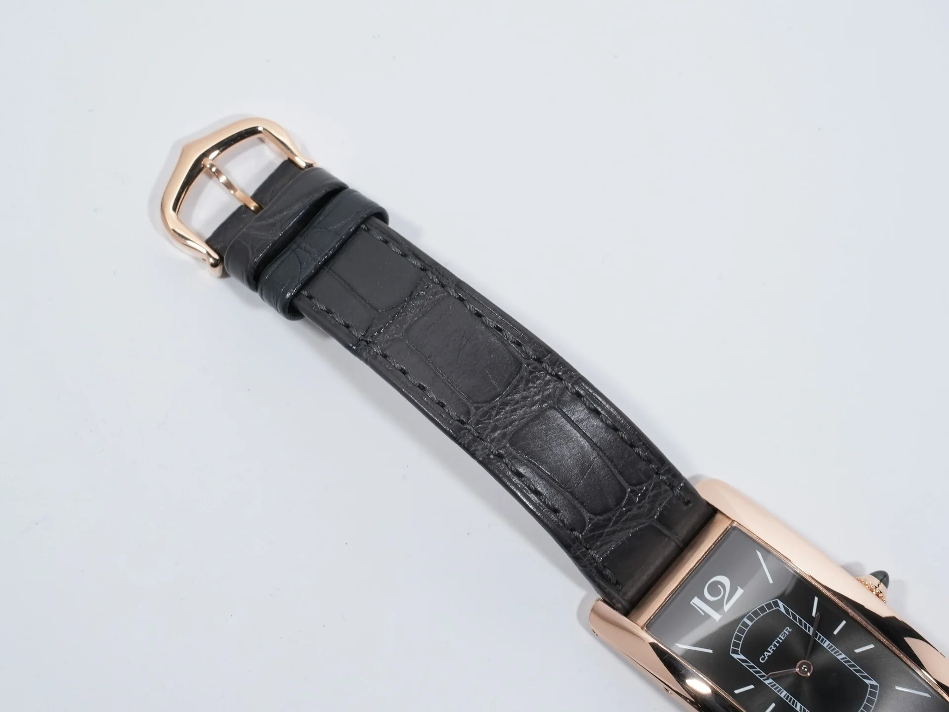 カルティエ タンク サントレ Ref.WGTA0025 18KPG ブラック文字盤 美中古 6ziisfiz - Image 8