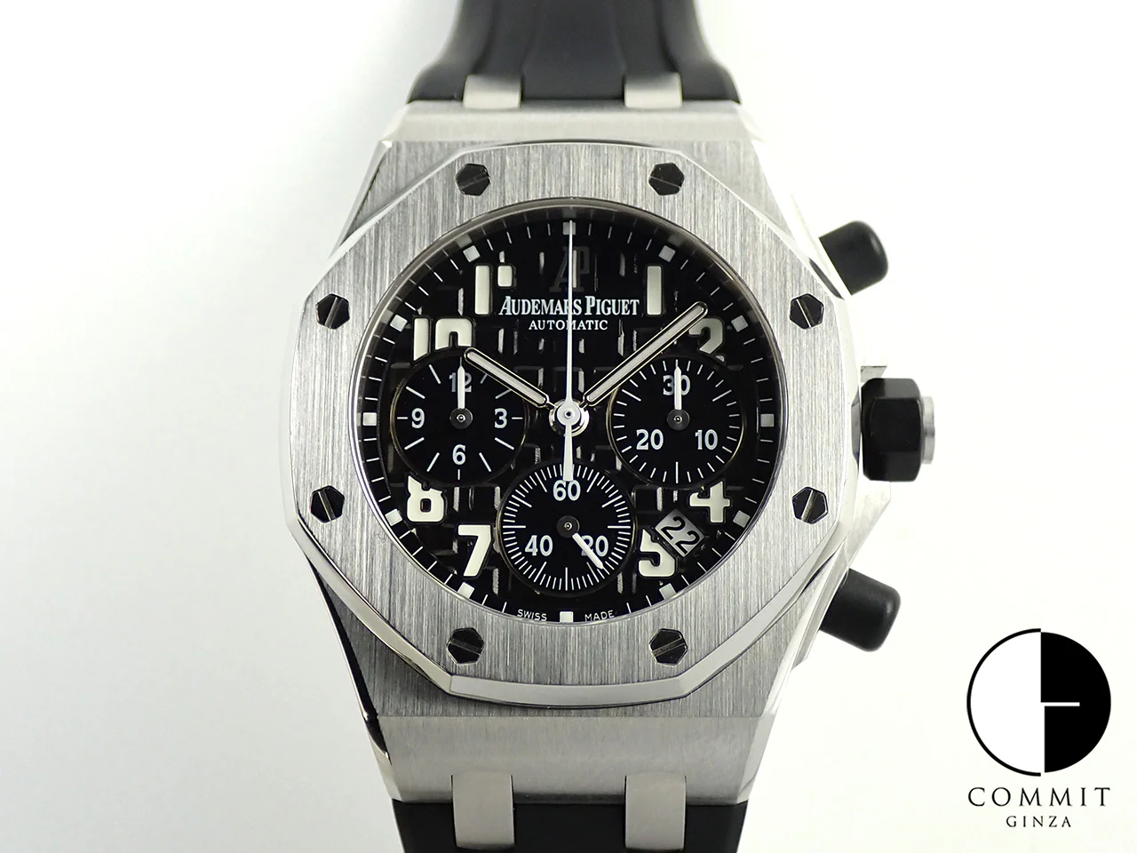 オーデマピゲ ロイヤルオーク オフショア クロノグラフ Ref.26283ST.OO.D002CA.01 ステンレススチール ブラック文字盤