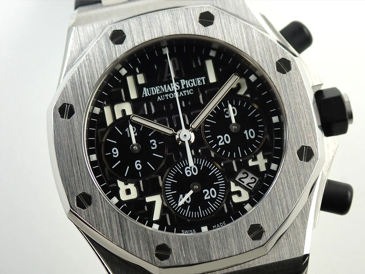 オーデマピゲ ロイヤルオーク オフショア クロノグラフ Ref.26283ST.OO.D002CA.01 ステンレススチール ブラック文字盤 - Image 3