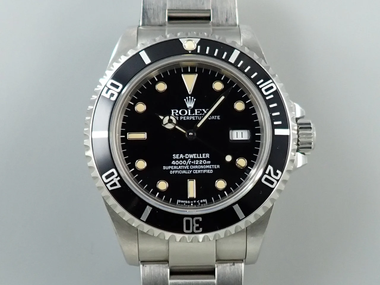 ロレックス シードゥエラー Ref.16600 ステンレススチール ブラック文字盤 - Image 2