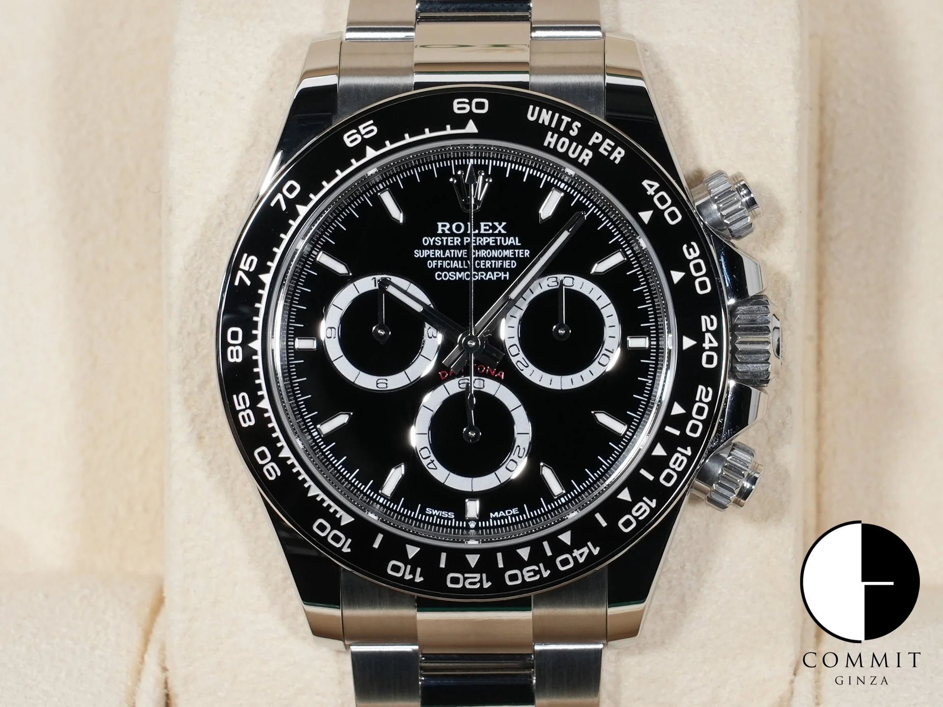 ロレックス デイトナ Ref.126500LN ステンレススチール ブラック文字盤