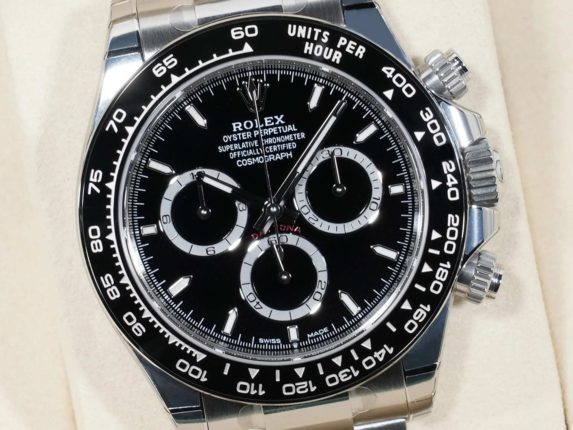 ロレックス デイトナ Ref.126500LN ステンレススチール ブラック文字盤 - Image 3