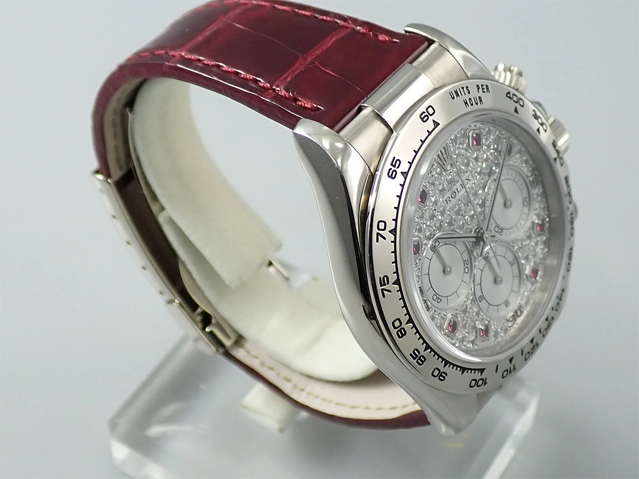 ロレックス デイトナ エルプリメロ Ref.16519 ホワイトゴールド ダイヤ文字盤 - Image 5