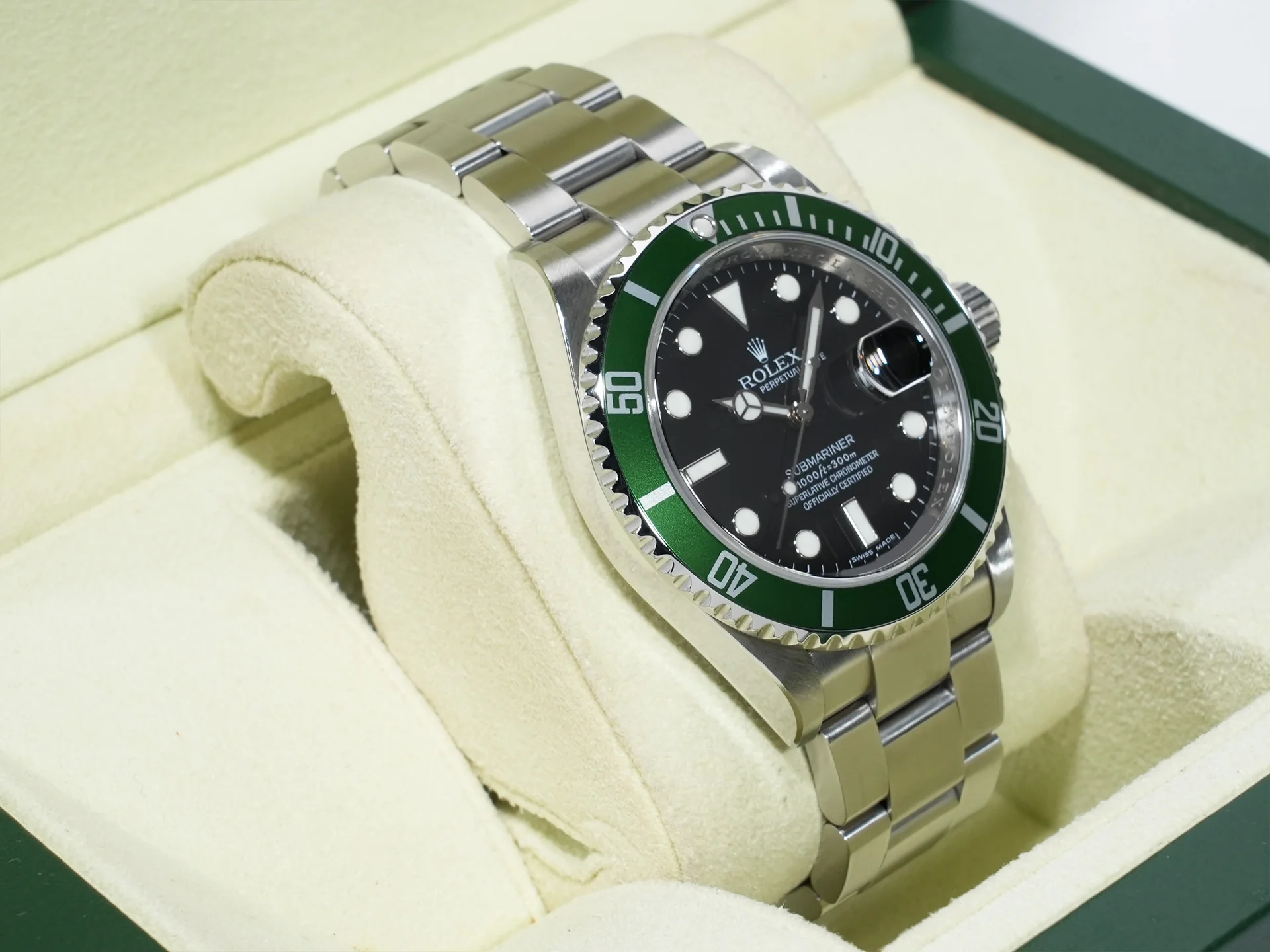 ロレックス サブマリーナー デイト Ref.16610LV ステンレススチール ブラック文字盤 美中古 76d7ruys - Image 5