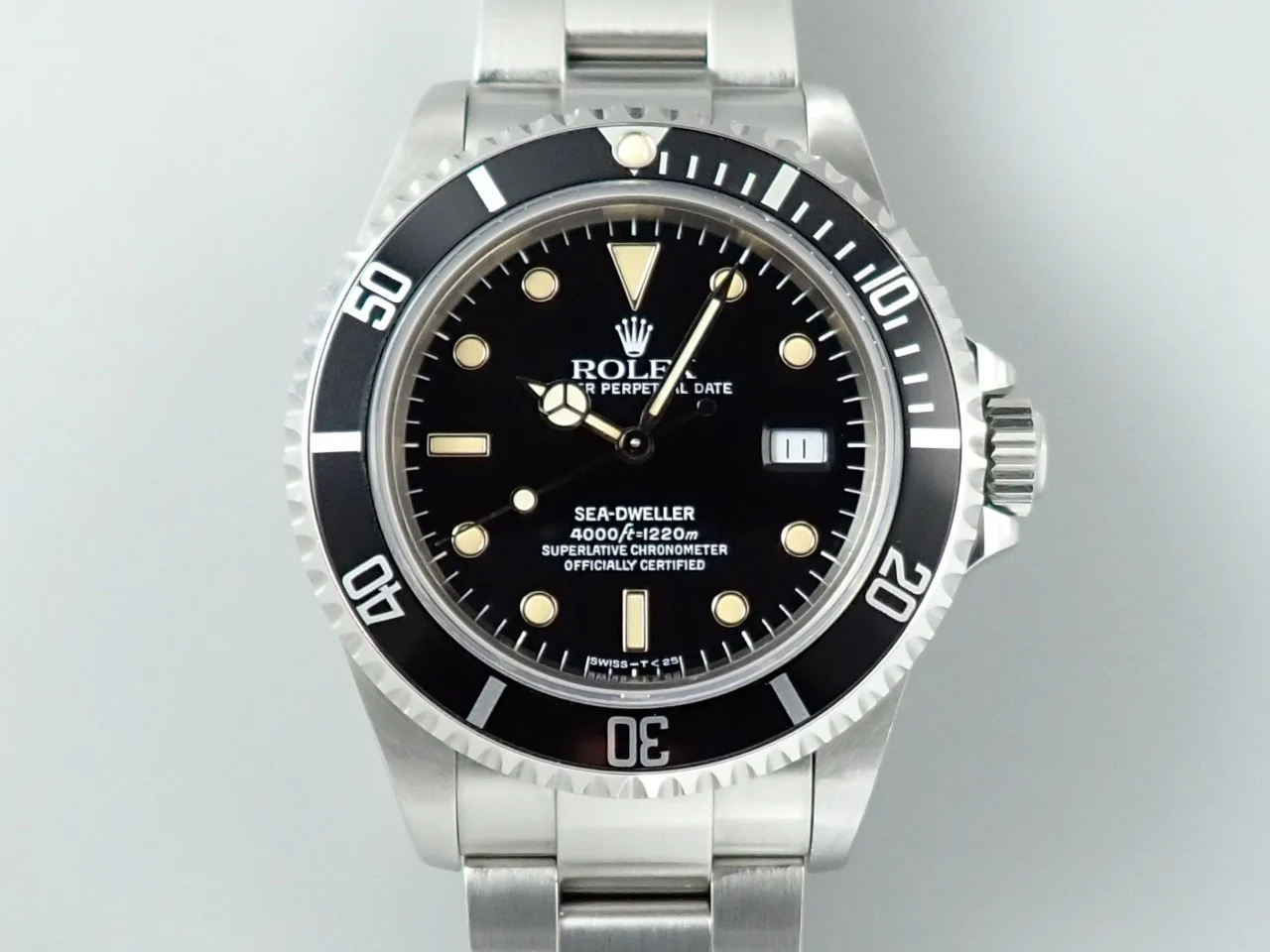 ロレックス シードゥエラー Ref.16600 ステンレススチール ブラック文字盤 - Image 2