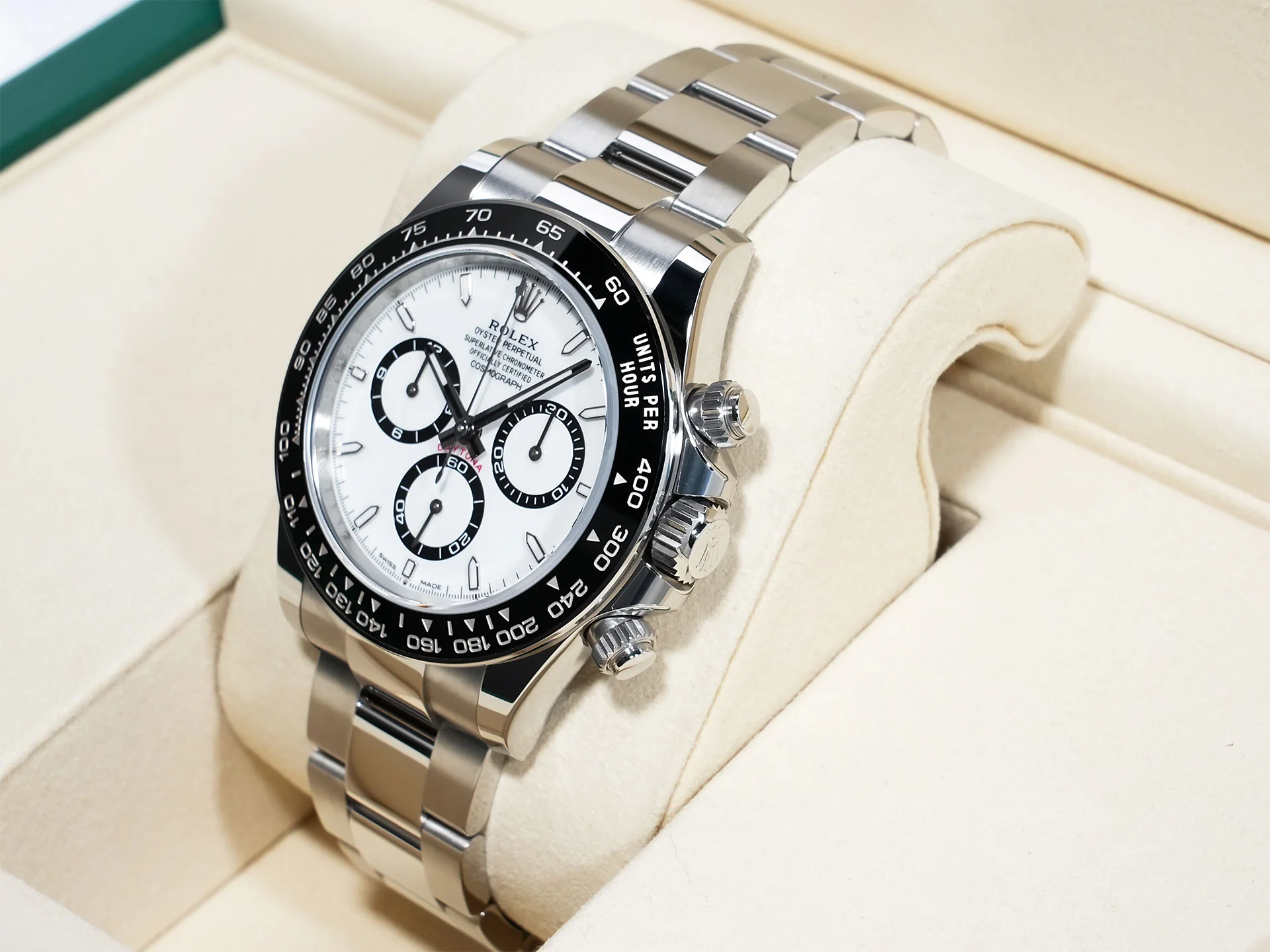 ロレックス デイトナ Ref.126500LN ステンレススチール ホワイト文字盤 未使用 78q4wywk - Image 4