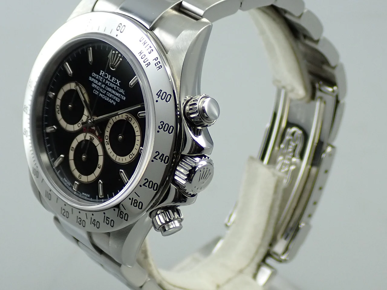 ロレックス デイトナ エルプリメロ Ref.16520 ステンレススチール ブラック文字盤 - Image 4