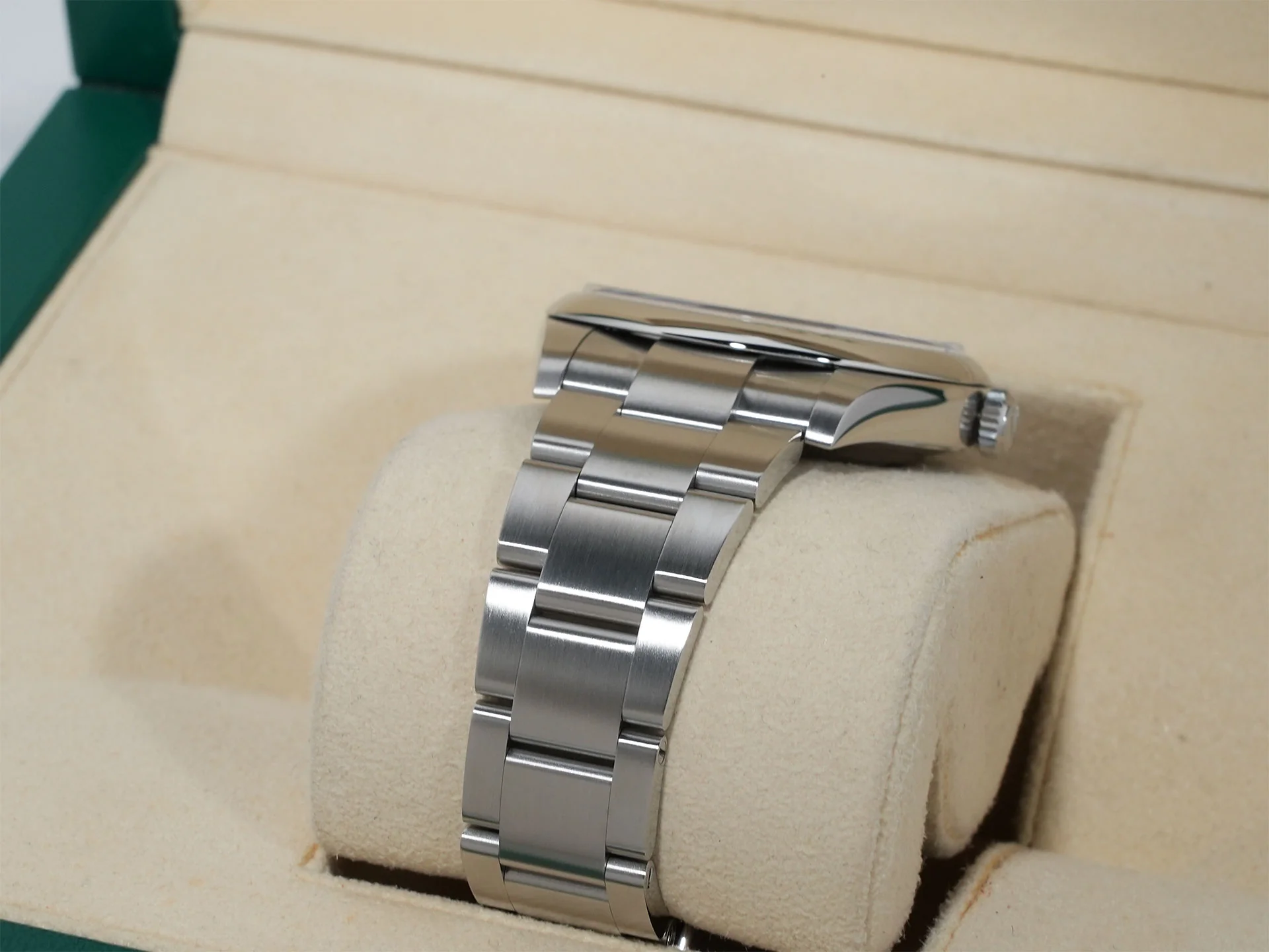 ロレックス オイスターパーペチュアル41 Ref.124300 ステンレススチール ターコイズ文字盤 - Image 6
