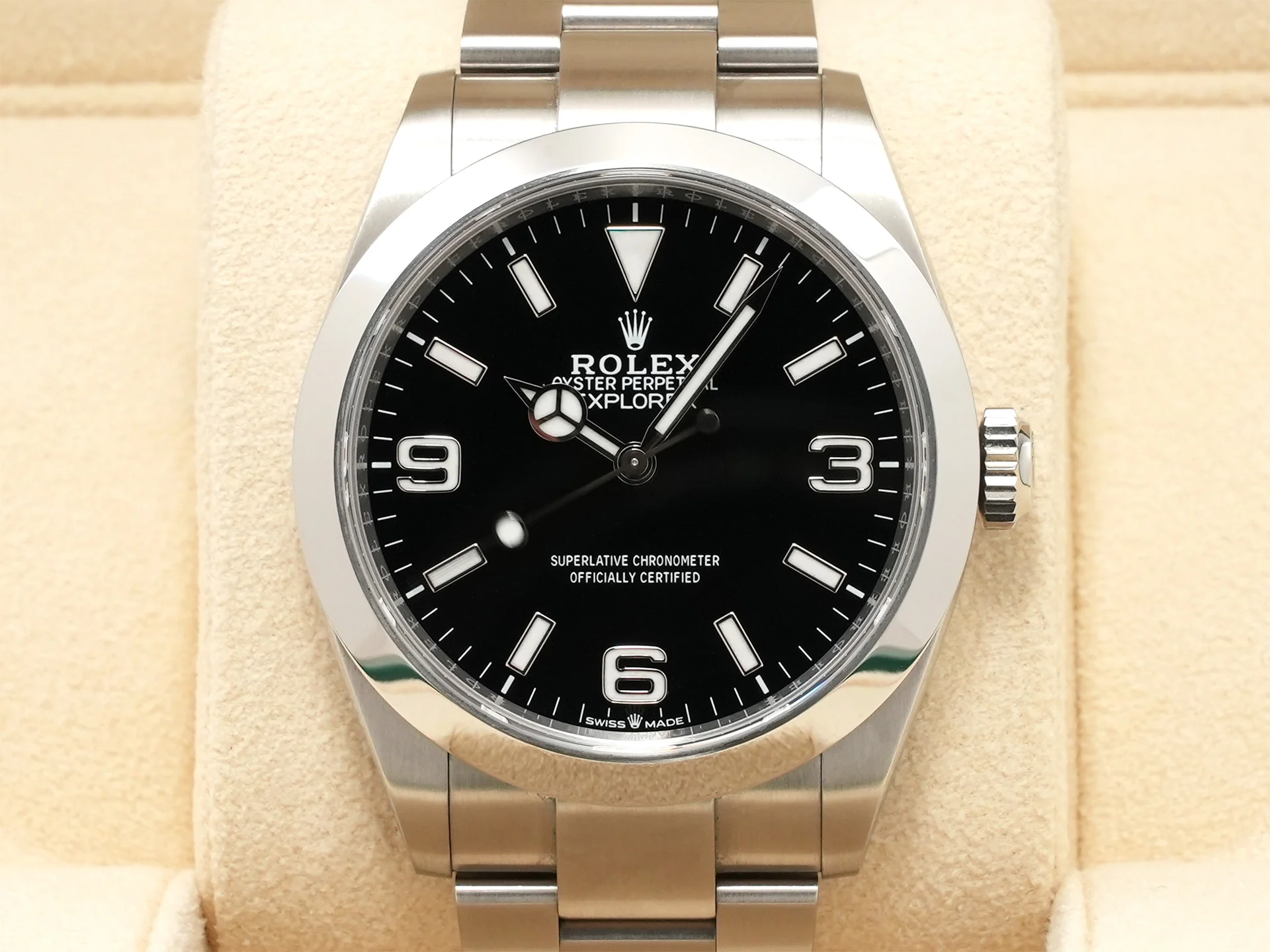 ロレックス エクスプローラー40 Ref.224270 ステンレススチール ブラック文字盤 - Image 2