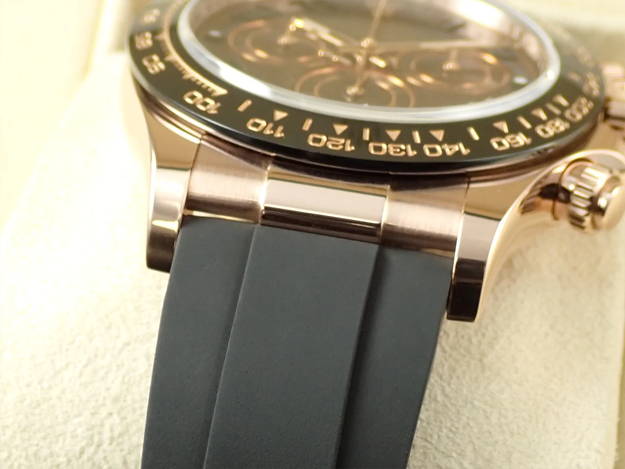 ロレックス デイトナ Ref.116515LN エバーローズゴールド チョコレートxブラック文字盤 - Image 6