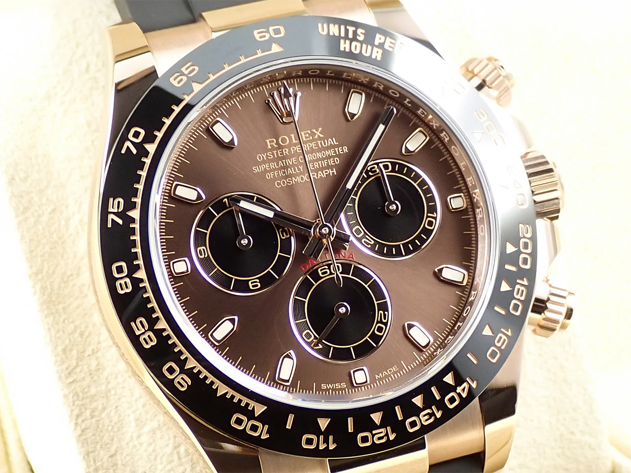 ロレックス デイトナ Ref.116515LN エバーローズゴールド チョコレート/ブラック文字盤 - Image 3