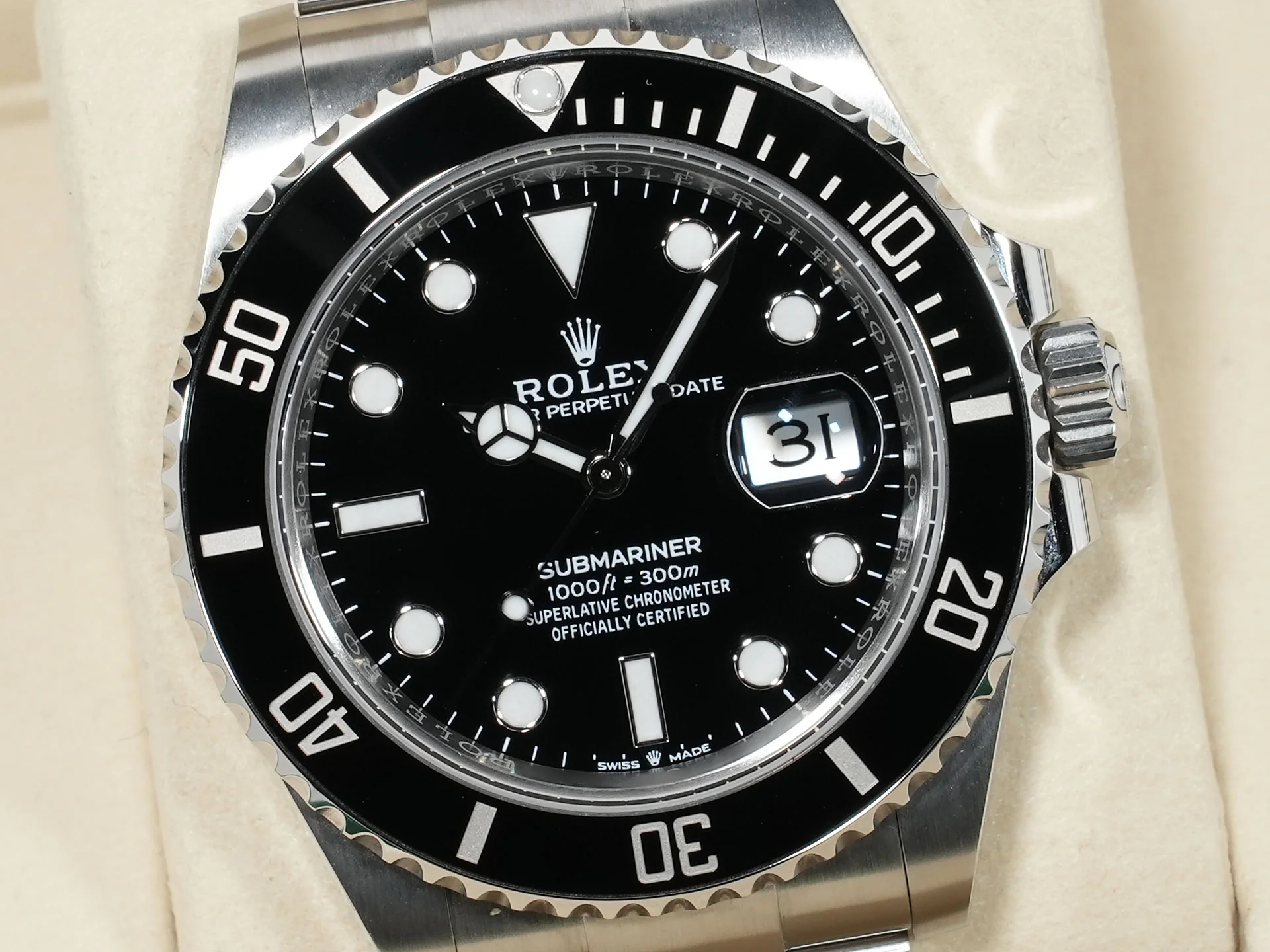 ロレックス サブマリーナー デイト Ref.126610LN ステンレススチール ブラック文字盤 未使用 7cekm563 - Image 3