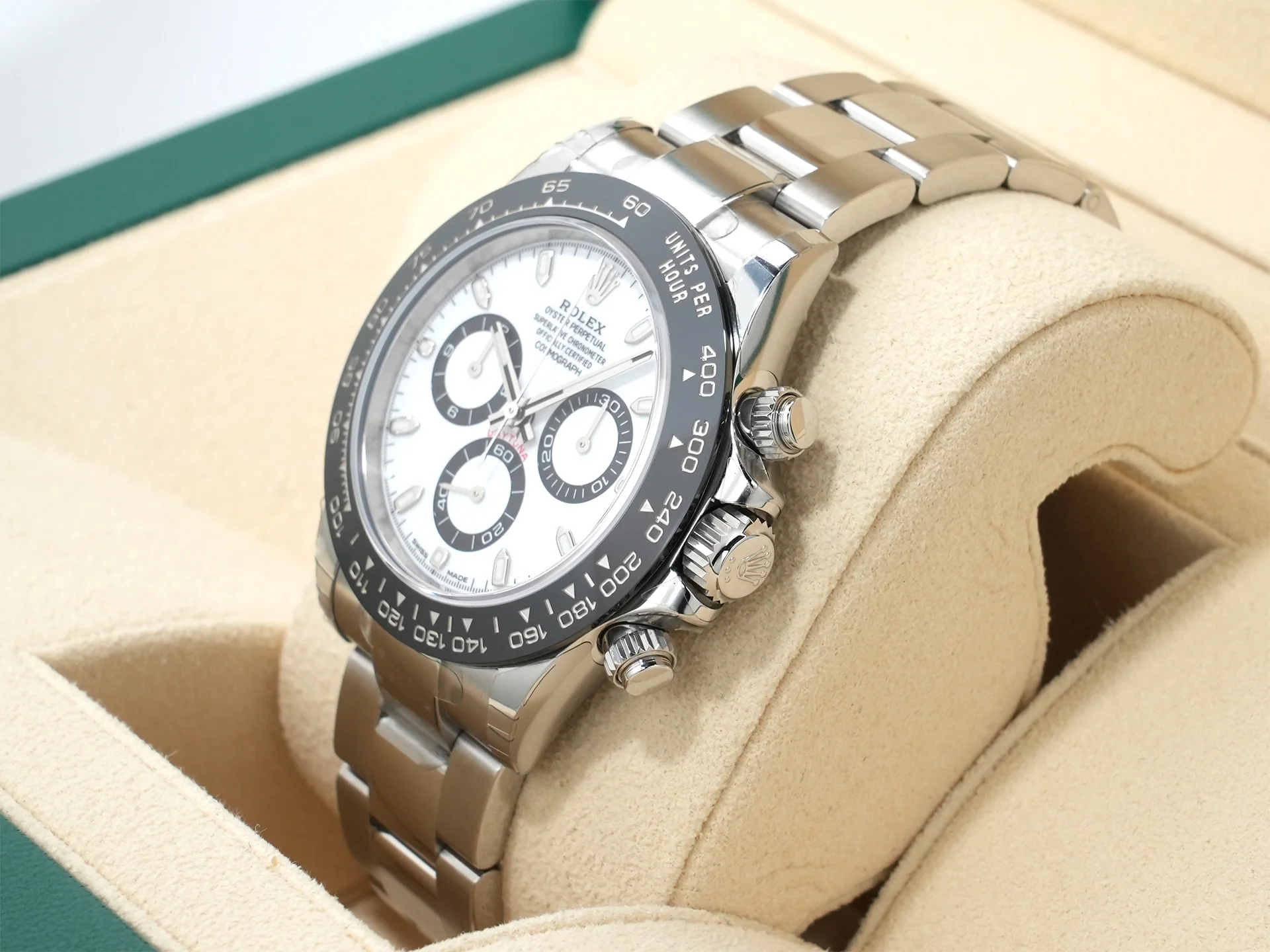 ロレックス デイトナ Ref.116500LN ステンレススチール ホワイト文字盤 未使用 7cmo7qmv - Image 4