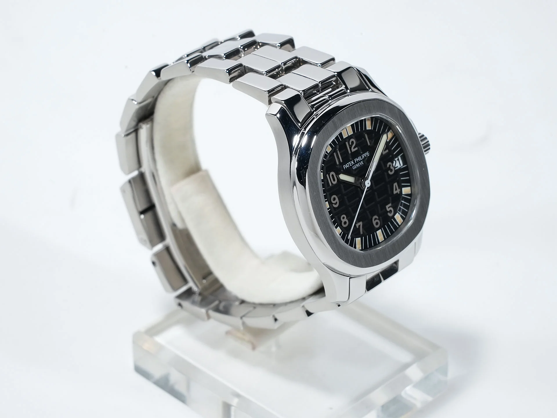 パテックフィリップ アクアノート ミディアム Ref.5066/1A-001 ステンレススチール ブラック文字盤 中古 7d5b3msp - Image 5