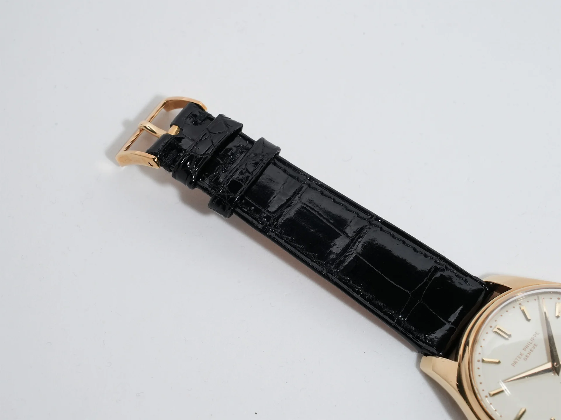 パテックフィリップ カラトラバ トロピカル Ref.2526 イエローゴールド エナメル文字盤 - Image 8