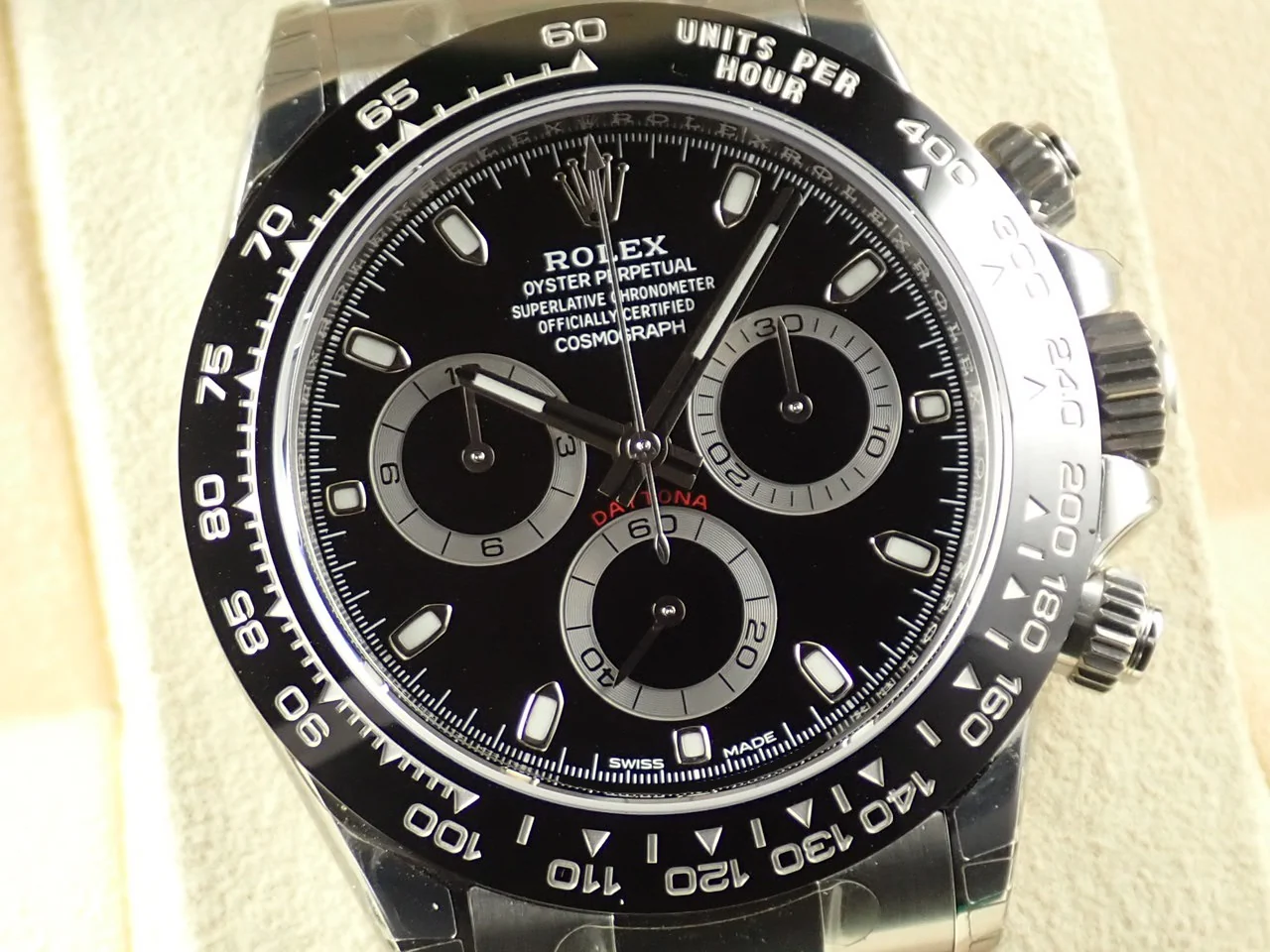 ロレックス デイトナ Ref.116500LN ステンレススチール ブラック文字盤 - Image 3