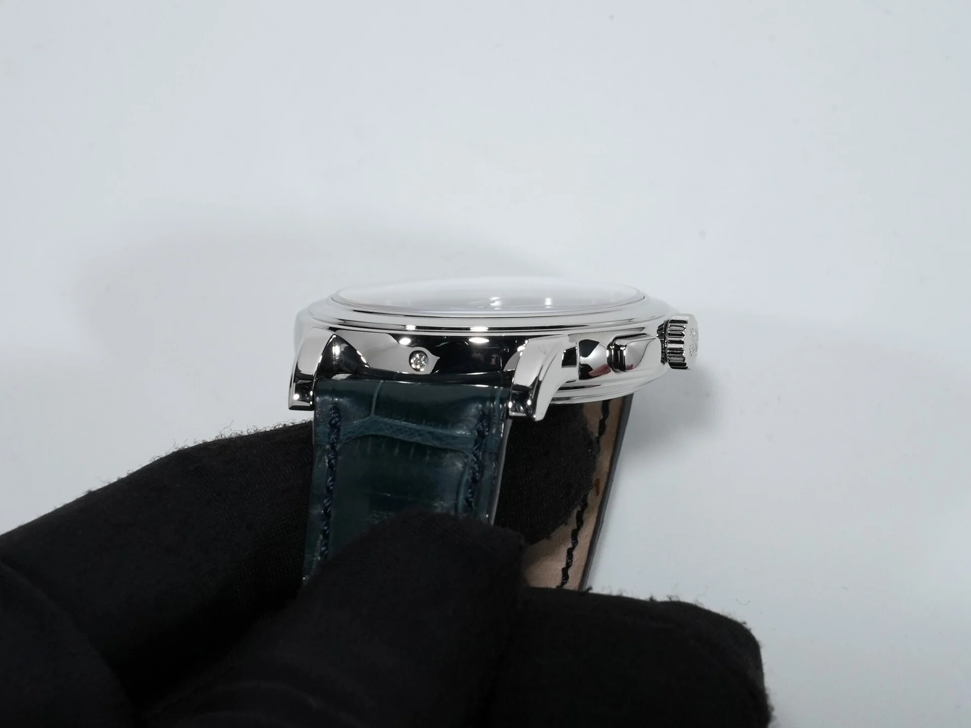 パテックフィリップ コンプリケーション クロノグラフ Ref.5070P-001 プラチナ ブルー文字盤 中古 7iovfnsx - Image 6