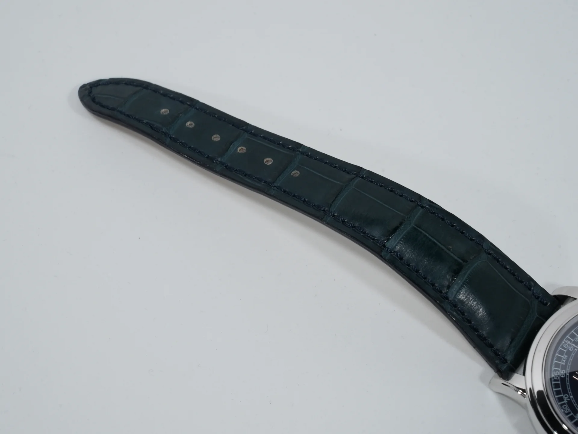 パテックフィリップ コンプリケーション クロノグラフ Ref.5070P-001 プラチナ ブルー文字盤 中古 7iovfnsx - Image 9