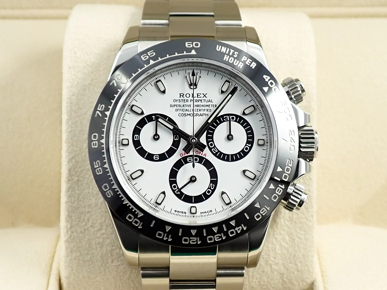 ロレックス デイトナ Ref.116500LN ステンレススチール ホワイト文字盤 - Image 2