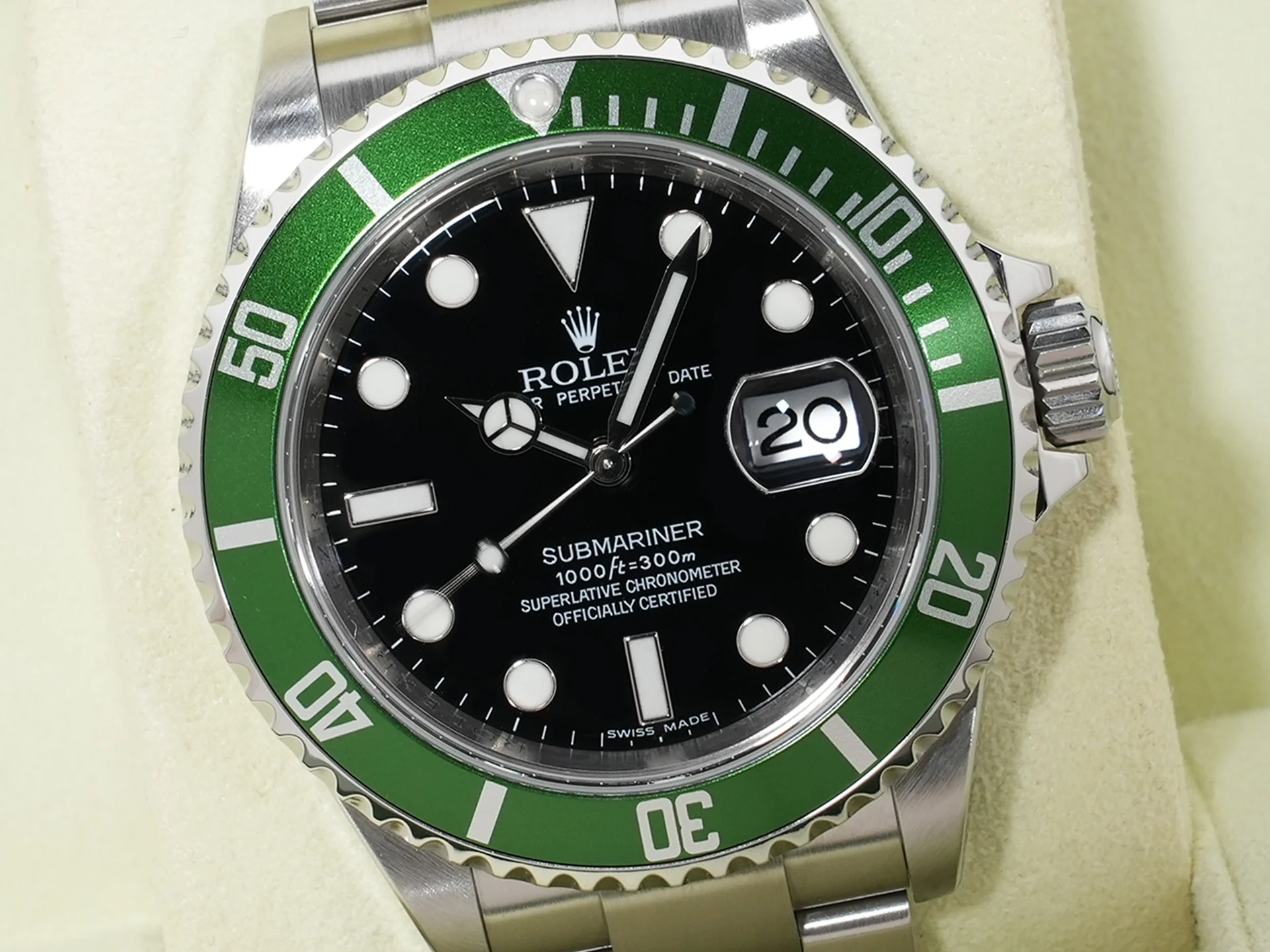ロレックス サブマリーナー デイト Ref.16610LV ステンレススチール ブラック文字盤 美品 7muw5jai - Image 3